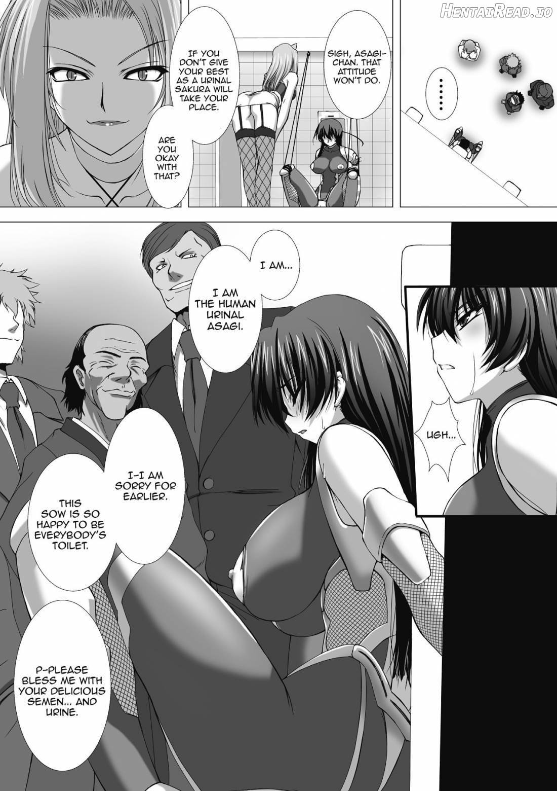 Taimanin Asagi Hajigyaku No Ankokuyuugi -The Comic- Chapter 1 - page 100