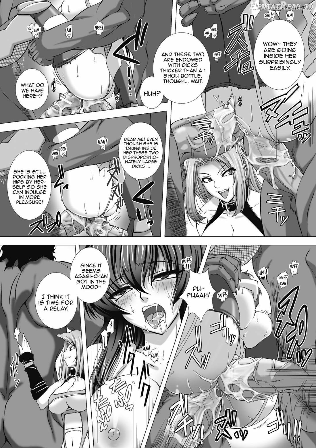 Taimanin Asagi Hajigyaku No Ankokuyuugi -The Comic- Chapter 1 - page 146