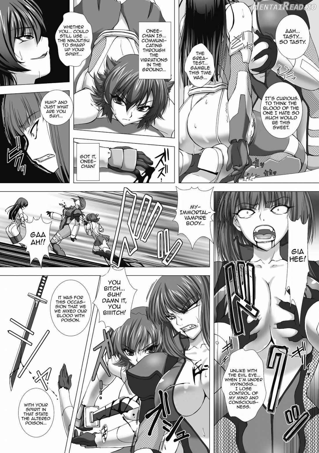 Taimanin Asagi Hajigyaku No Ankokuyuugi -The Comic- Chapter 1 - page 159