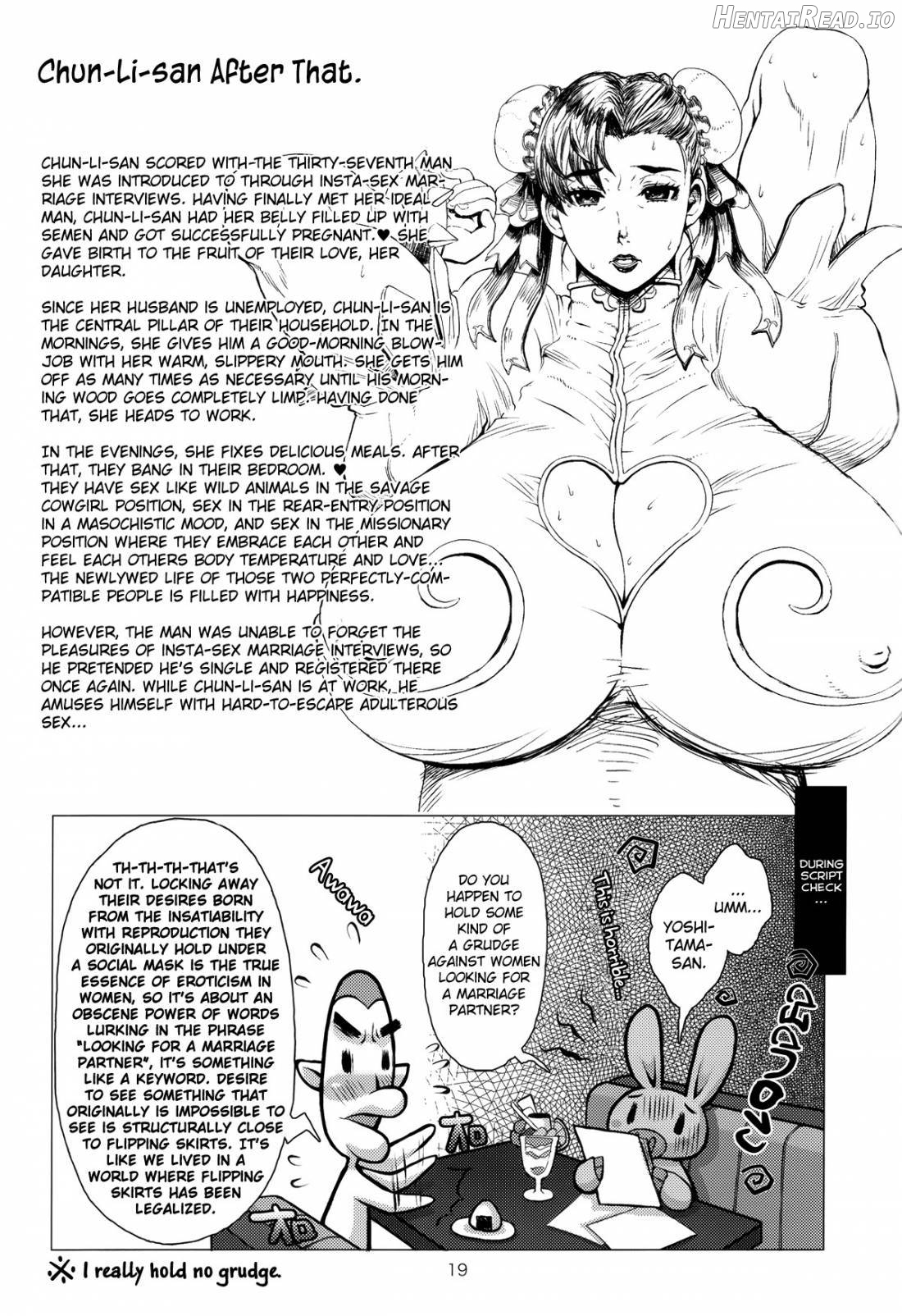 METABOLISM Chun-Li - Konkatsuchuu no Bijukujo Chun-Li-san, Honki no Kyuukon Sex. Chapter 7 - page 17