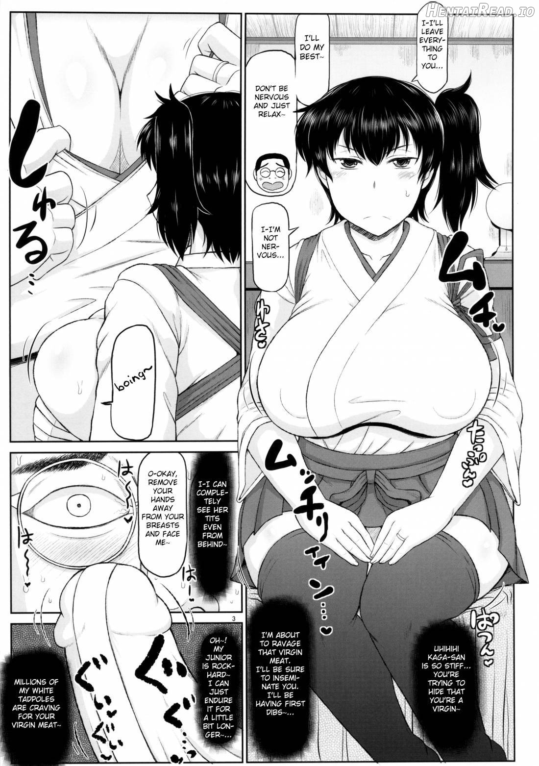 Inran Dosukebe Renjun Bitch Kashima Bon. ~Yariman Kashima ga Doutei Idenshi Hoshoku Sex Enshuu! Teitoku-san no Kibanda Seichuu Rengou Kantai, Kashima ga Oaite Shimasu~ Chapter 2 - page 3