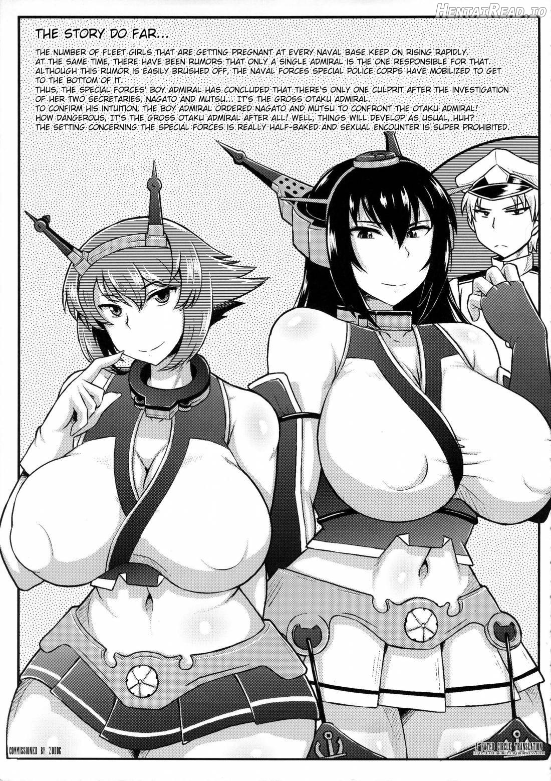 Inran Dosukebe Renjun Bitch Kashima Bon. ~Yariman Kashima ga Doutei Idenshi Hoshoku Sex Enshuu! Teitoku-san no Kibanda Seichuu Rengou Kantai, Kashima ga Oaite Shimasu~ Chapter 6 - page 2