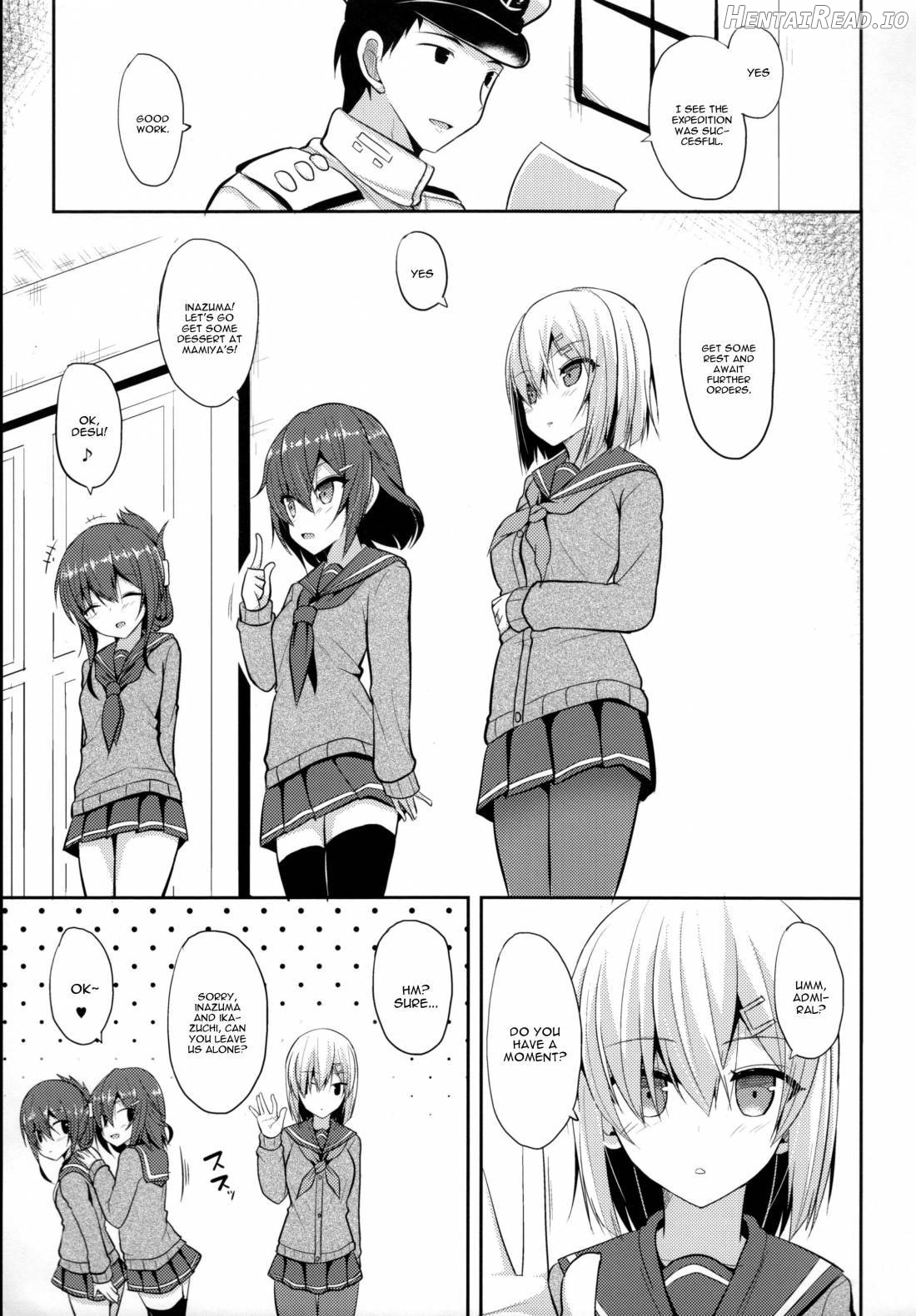 Hamakaze to H na Shiseikatsu Chapter 2 - page 3