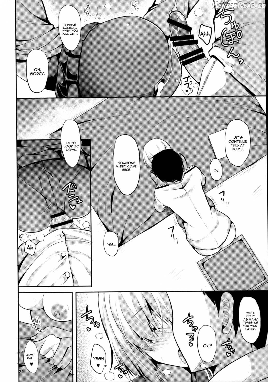 Hamakaze to H na Shiseikatsu Chapter 2 - page 22