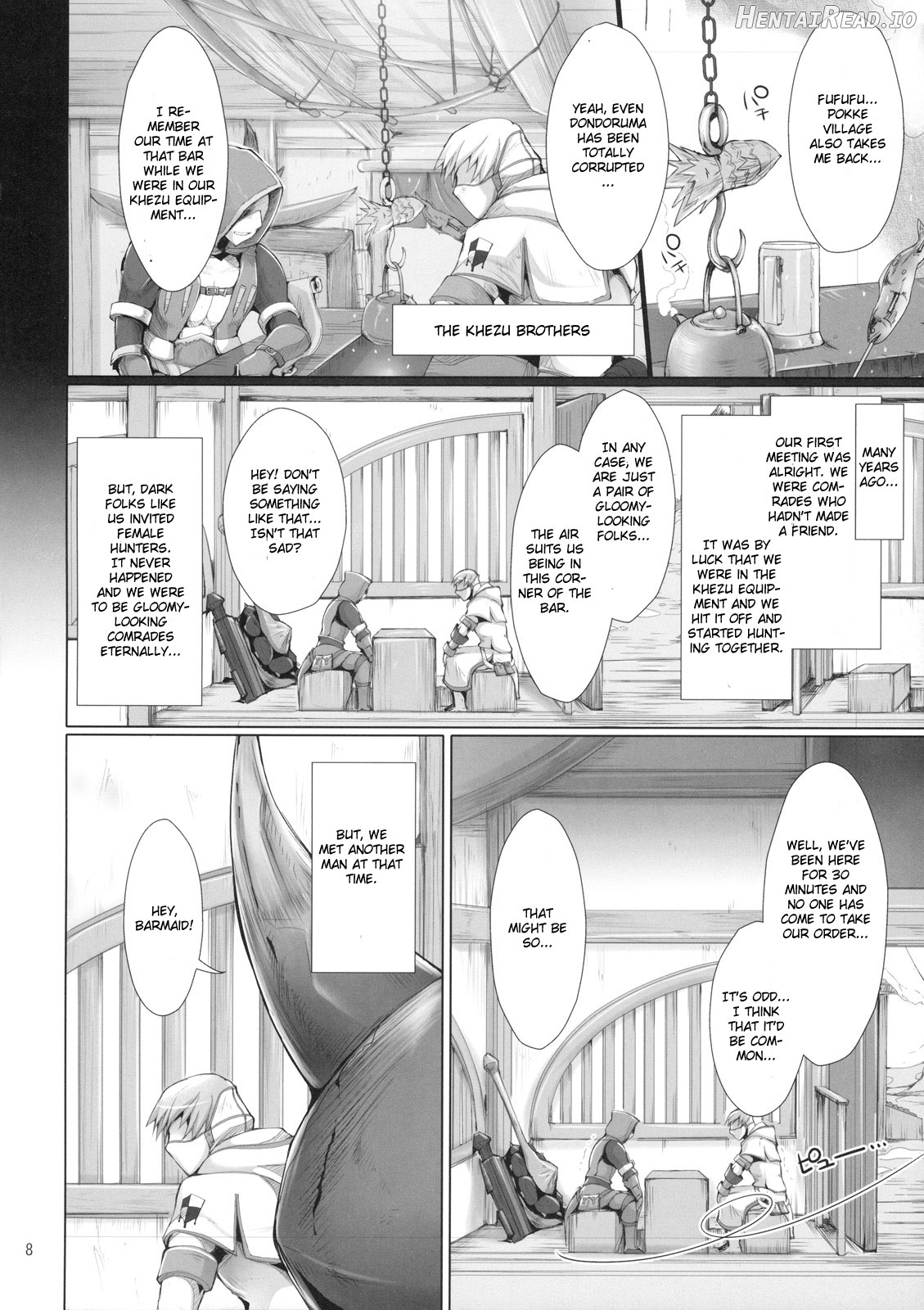 MonHan no Erohon 16 Chapter 7 - page 6