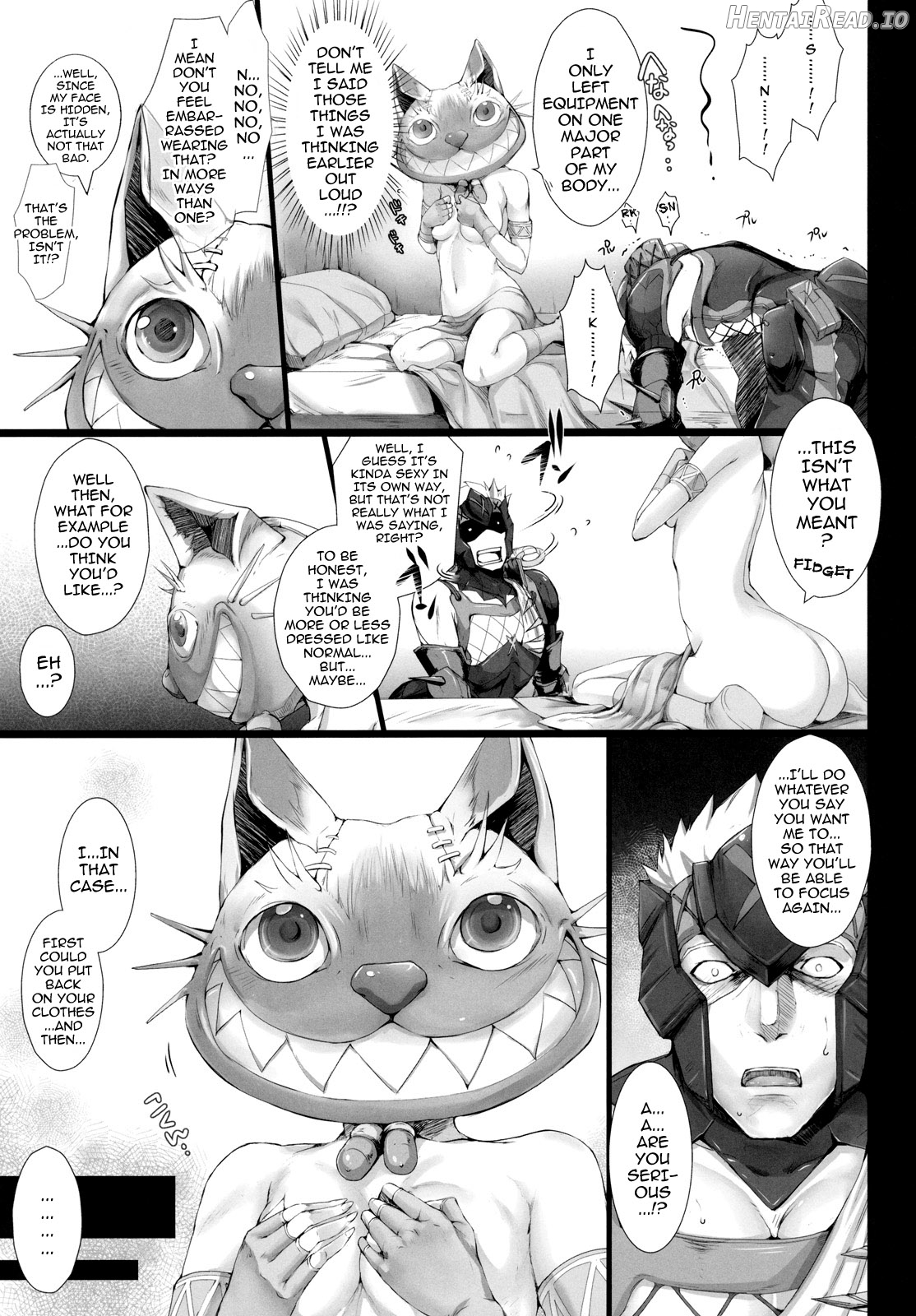 MonHan no Erohon 16 Chapter 10 - page 7