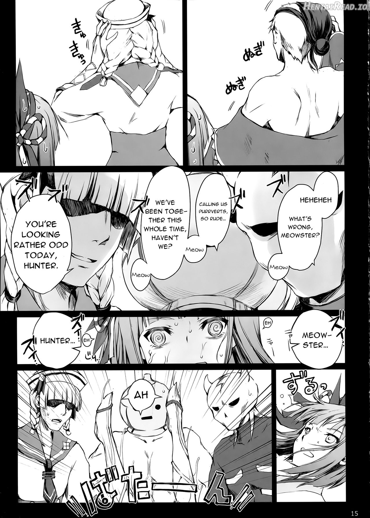 MonHan no Erohon 16 Chapter 16 - page 14