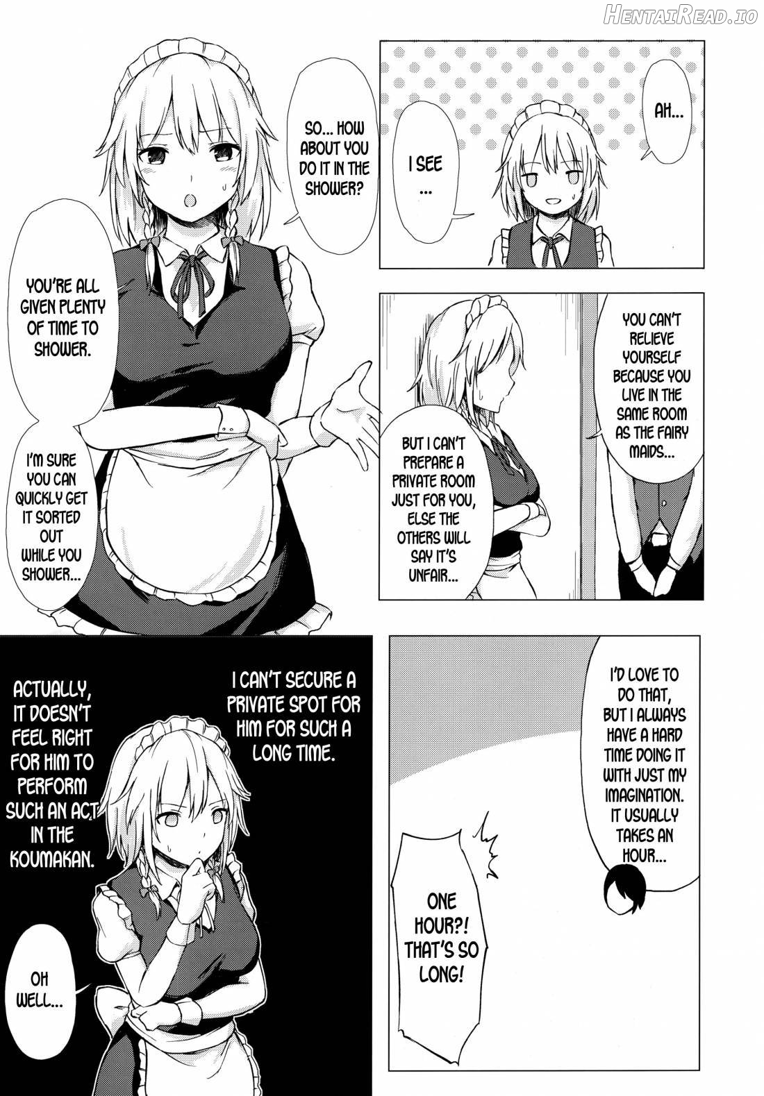 Misete, Nukasete! Sakuya-san Chapter 1 - page 4