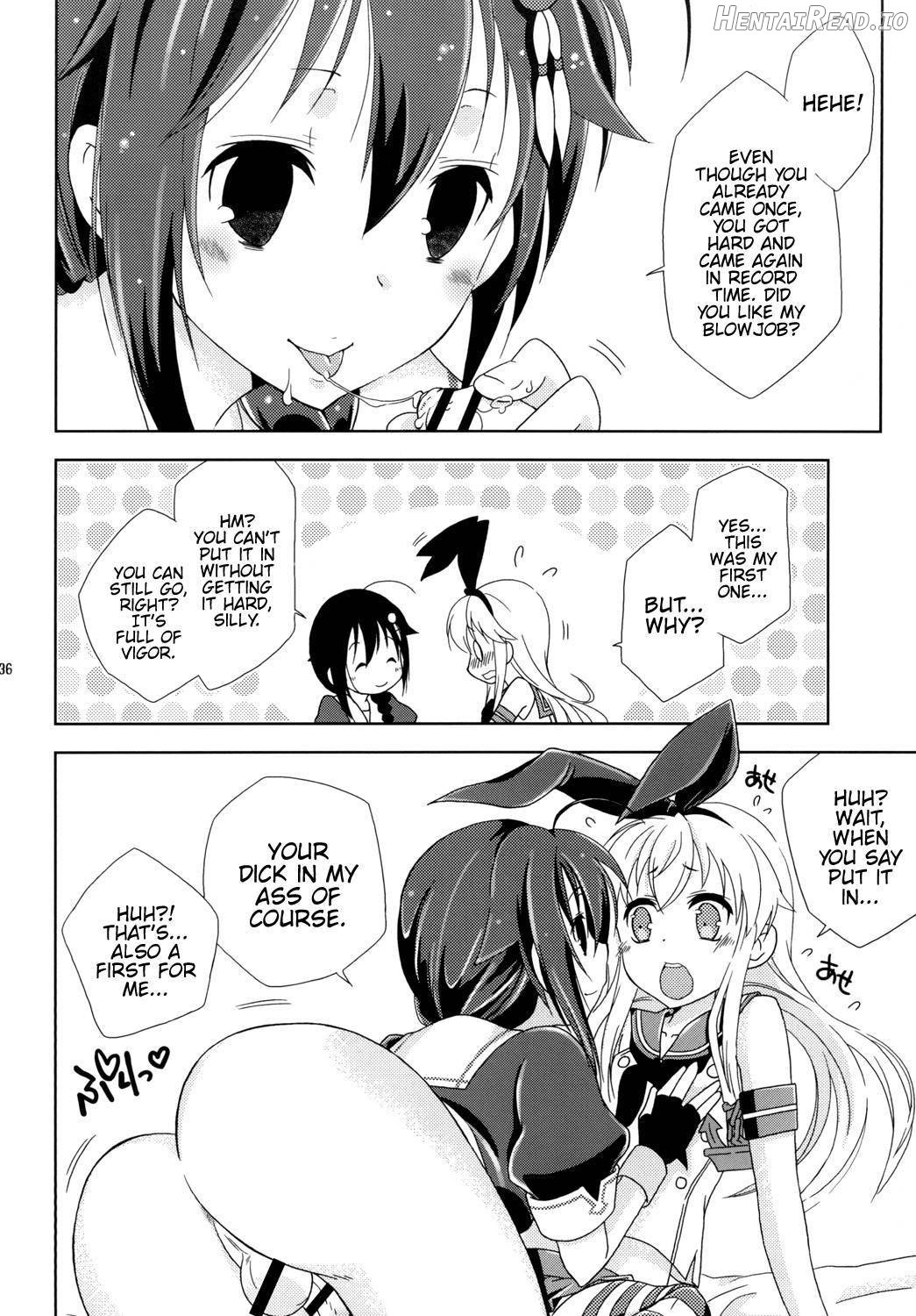 Josou Cos de Layer no Onnanoko o Tsurou toshite Shippai Shita Shimakaze-kun no Ohanashi. Chapter 1 - page 33