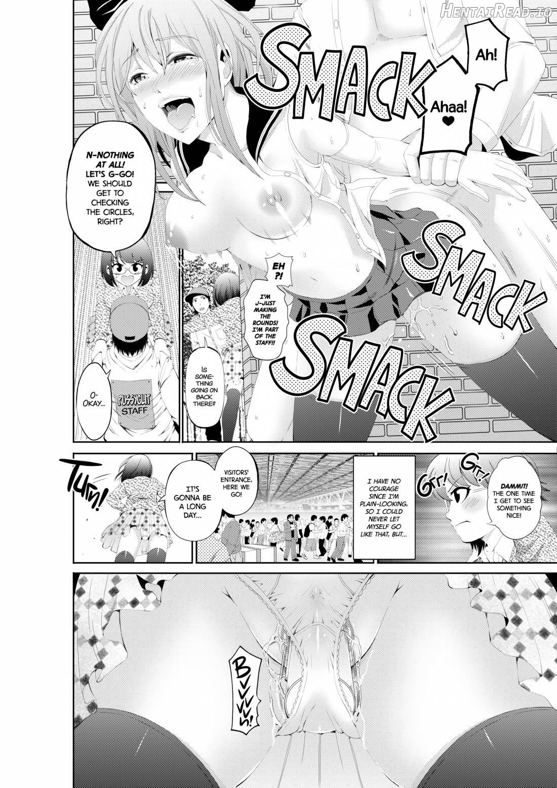 ManCli Manko to Cli o Ijirareru no ga Daisuki na Fujoshi nano de Doujin Event no Nikubenki ni Natte mita Chapter 1 - page 3