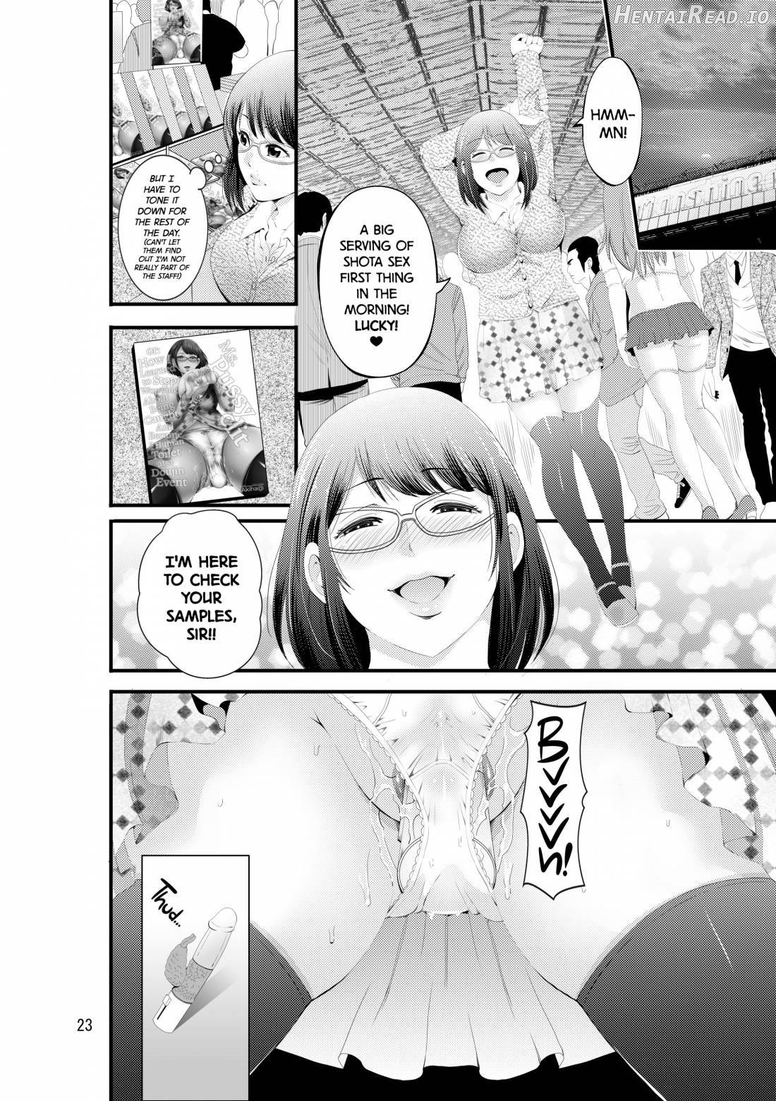 ManCli Manko to Cli o Ijirareru no ga Daisuki na Fujoshi nano de Doujin Event no Nikubenki ni Natte mita Chapter 1 - page 24