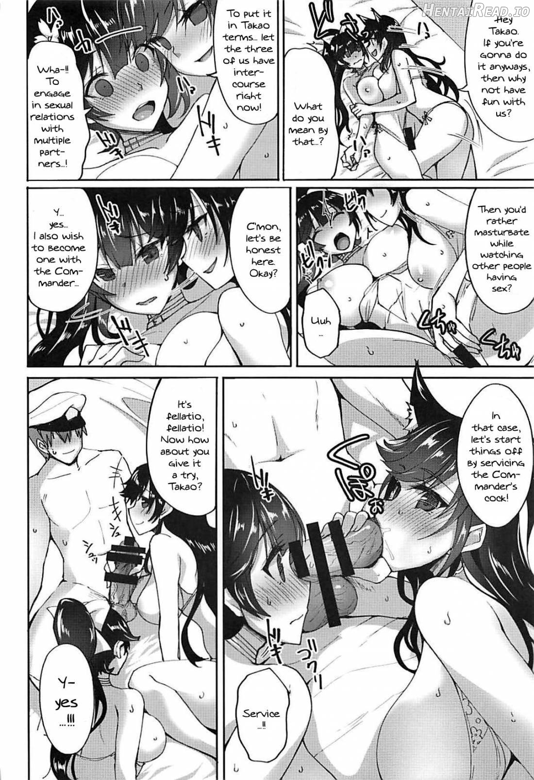 Atago to Takao no Icha Love Yasen Seikatsu Alternative Chapter 1 - page 3