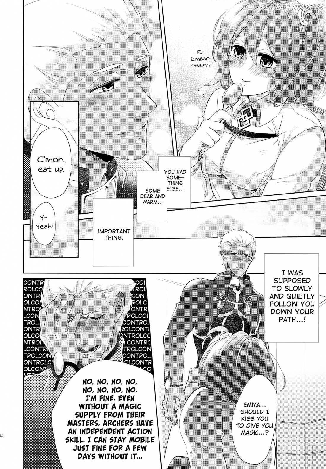 Emiya-san-chi no Oyakodon Chapter 1 - page 15