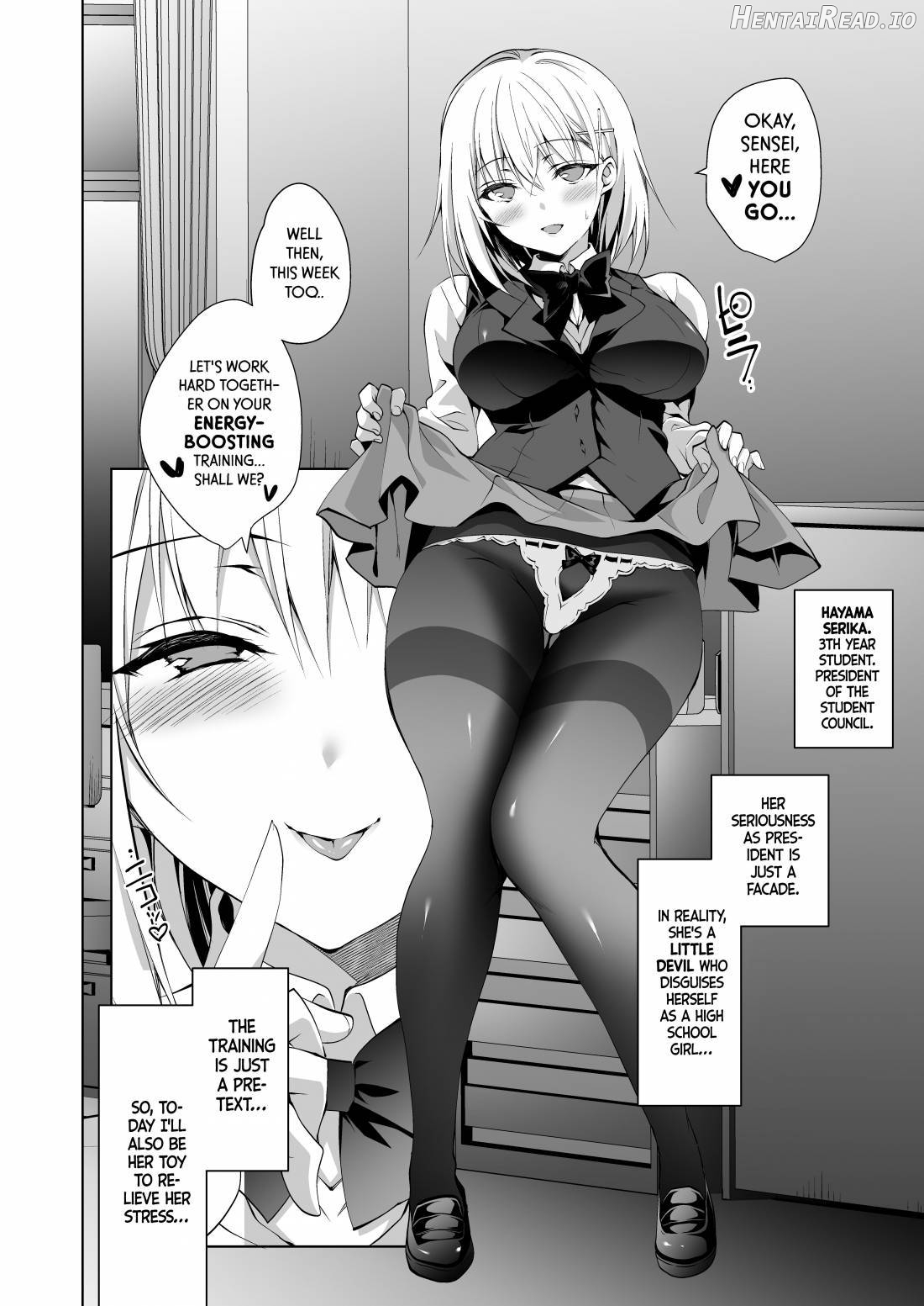 Hakoiri Otome - Seitokaichou Serika no Shasei Kanri Training Chapter 1 - page 3