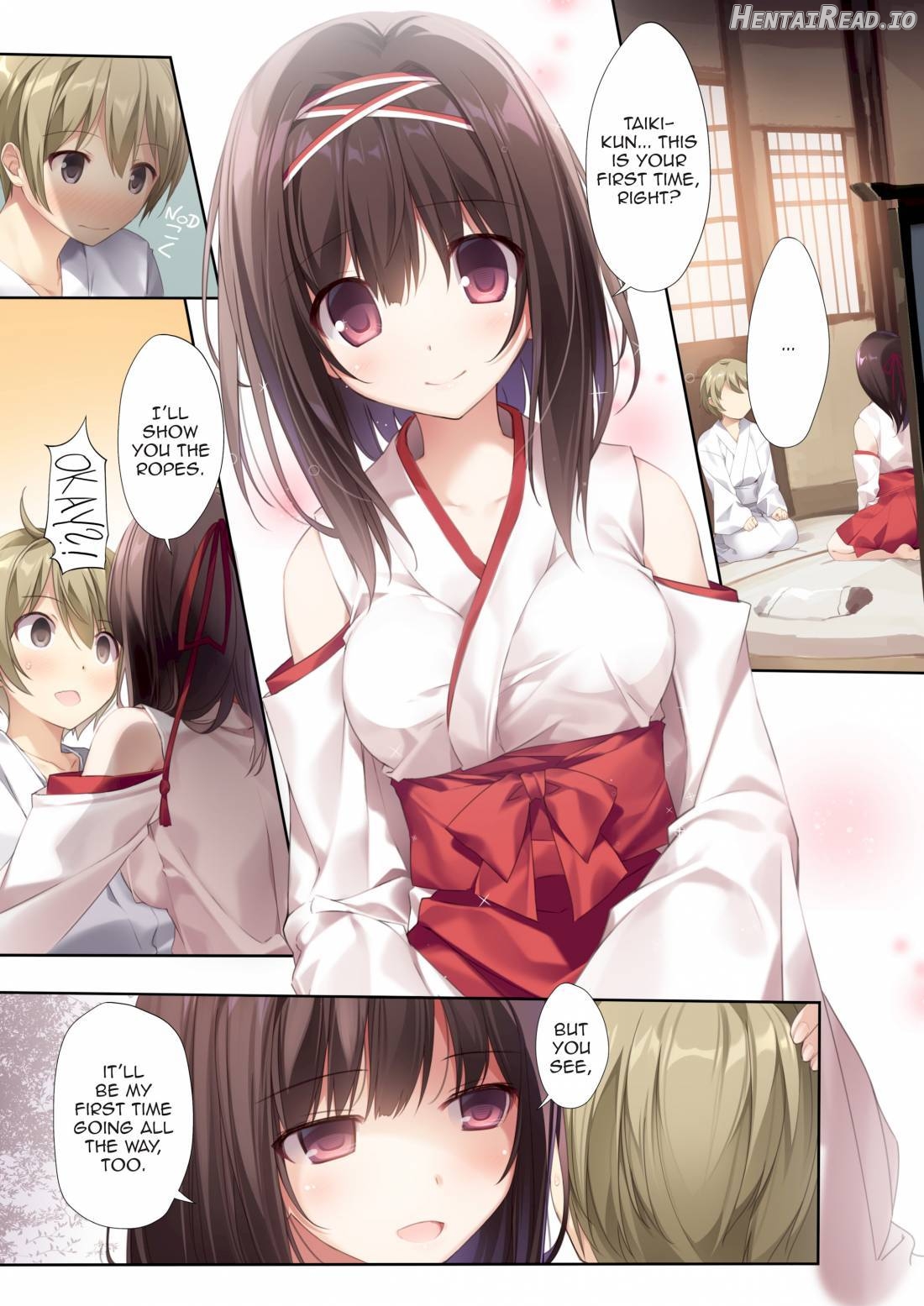 Seiso Bitch na Miko Senpai Chapter 1 - page 3