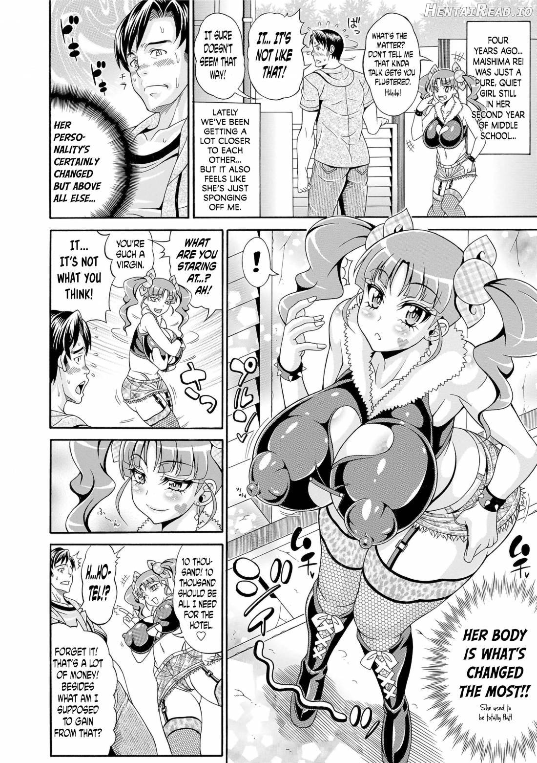 Pakopako Bitch ~Megamori! Mashimashi! Dosukebe Niku~ + Toranoana Leaflet Chapter 1 - page 43