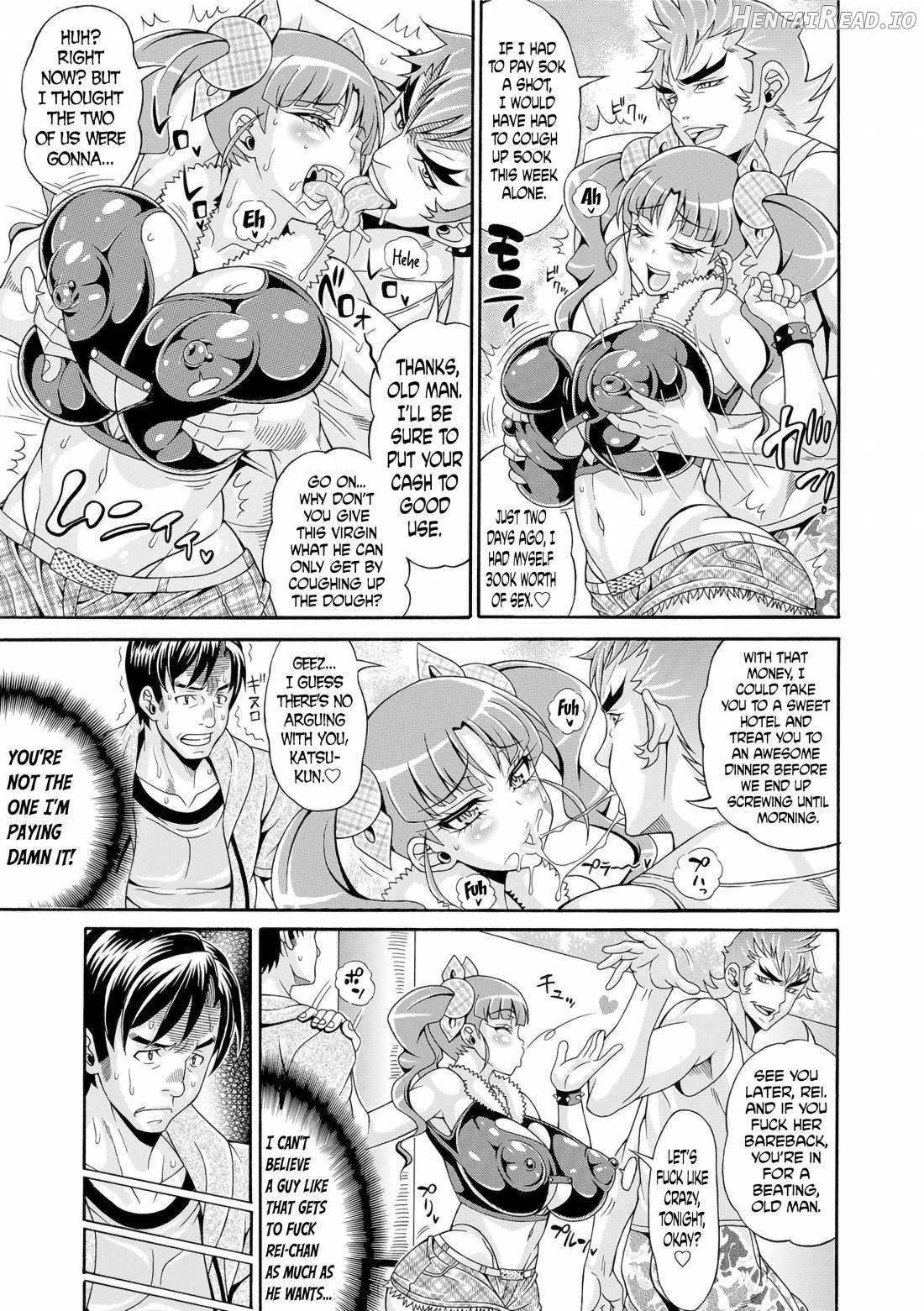 Pakopako Bitch ~Megamori! Mashimashi! Dosukebe Niku~ + Toranoana Leaflet Chapter 1 - page 52