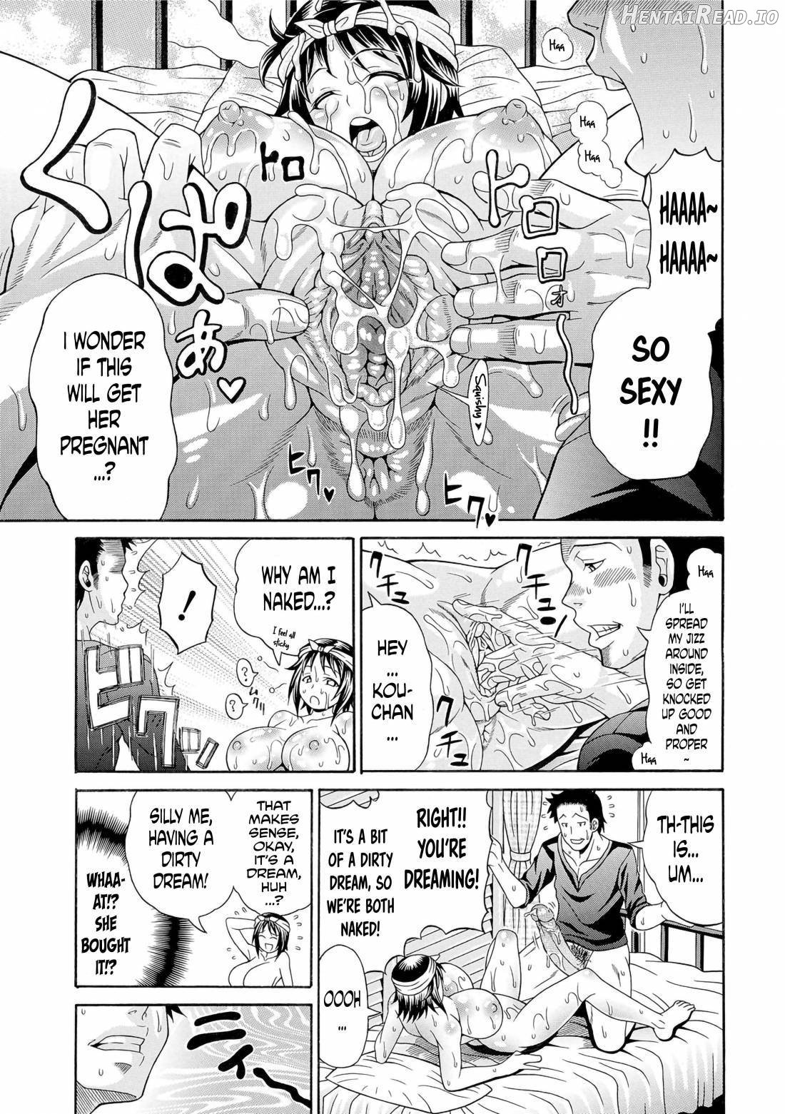 Pakopako Bitch ~Megamori! Mashimashi! Dosukebe Niku~ + Toranoana Leaflet Chapter 1 - page 64