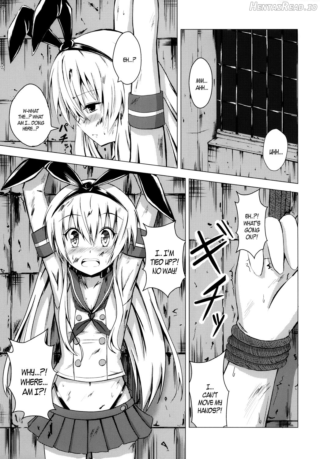 Kuubo Wo-Kyuu-chan no Shimakaze Yuri Dorei Choukyou ~3P Choukyou Hen~ Chapter 1 - page 2