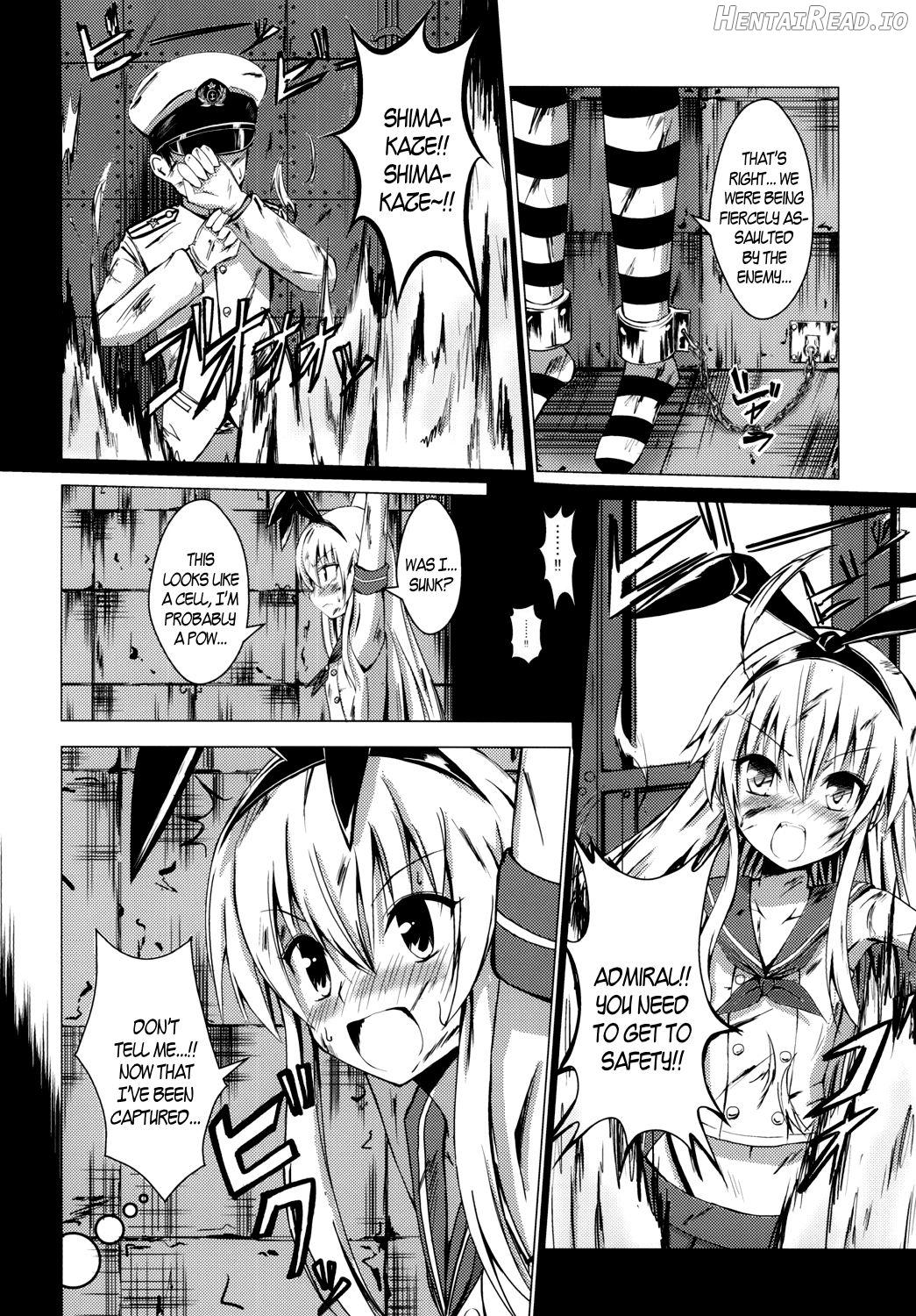 Kuubo Wo-Kyuu-chan no Shimakaze Yuri Dorei Choukyou ~3P Choukyou Hen~ Chapter 1 - page 3