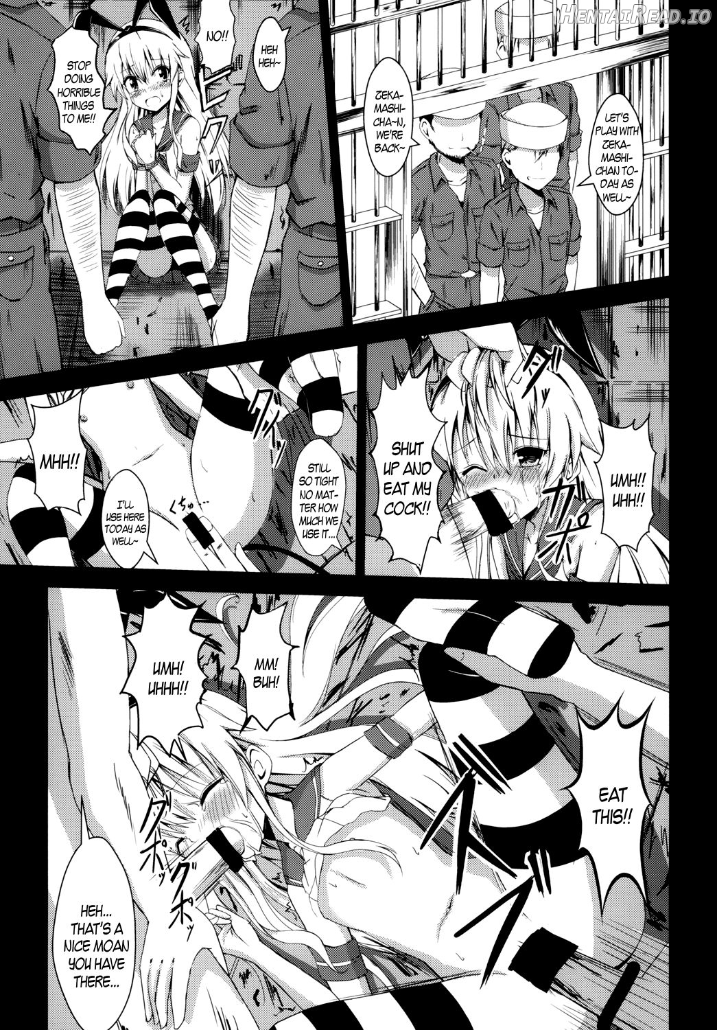 Kuubo Wo-Kyuu-chan no Shimakaze Yuri Dorei Choukyou ~3P Choukyou Hen~ Chapter 1 - page 4