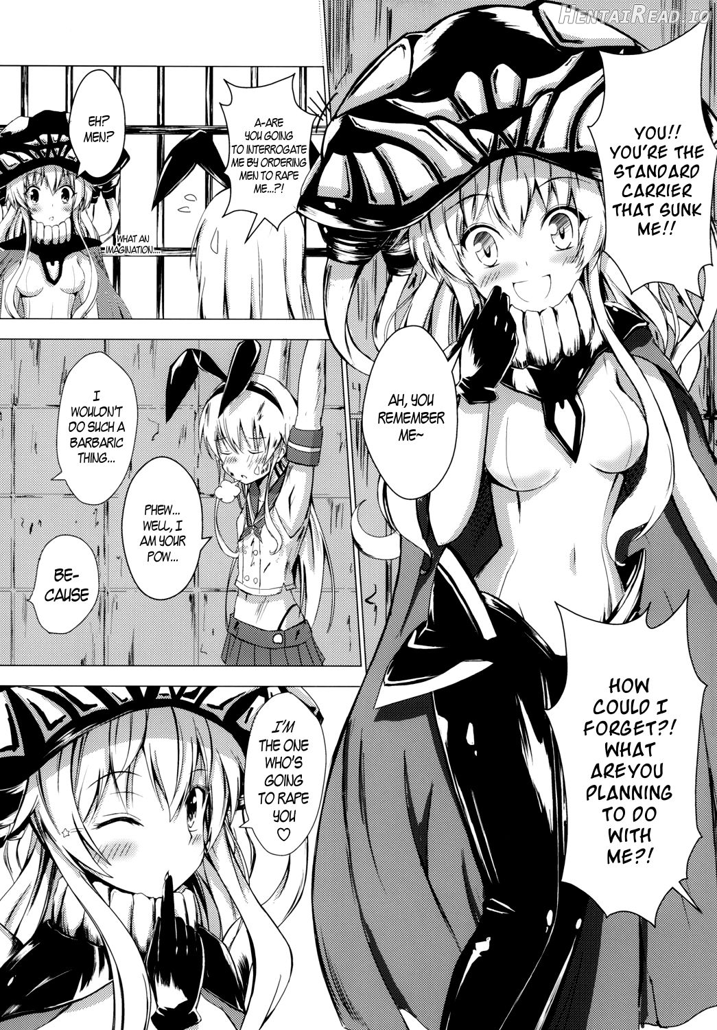 Kuubo Wo-Kyuu-chan no Shimakaze Yuri Dorei Choukyou ~3P Choukyou Hen~ Chapter 1 - page 6