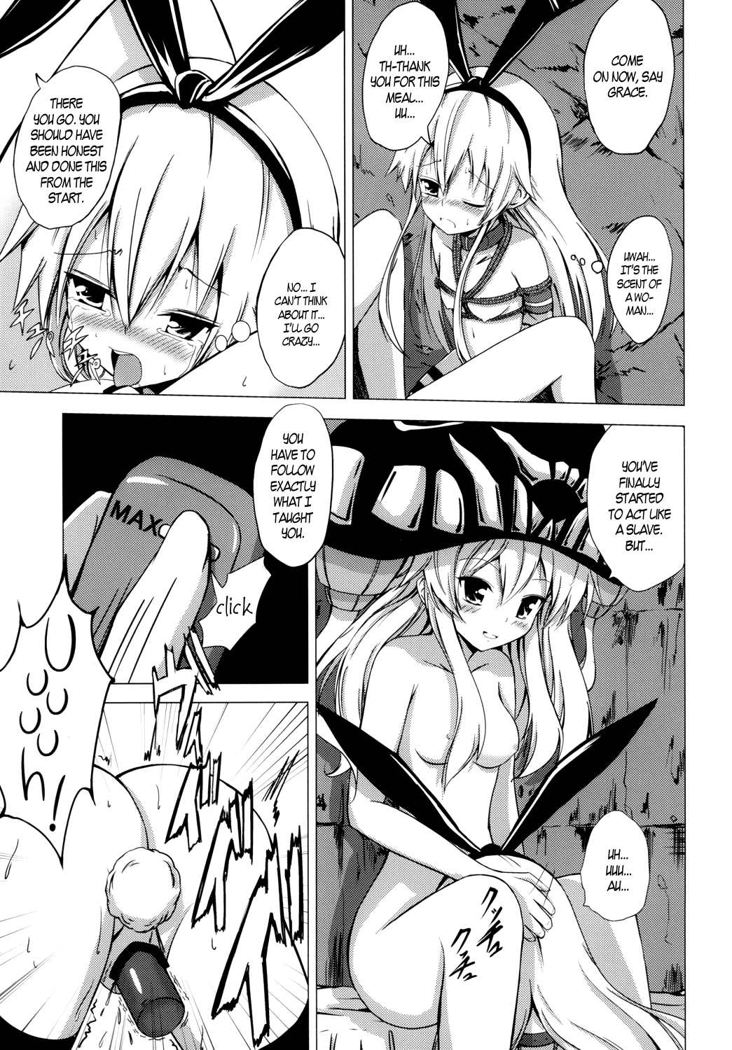 Kuubo Wo-Kyuu-chan no Shimakaze Yuri Dorei Choukyou ~3P Choukyou Hen~ Chapter 2 - page 10