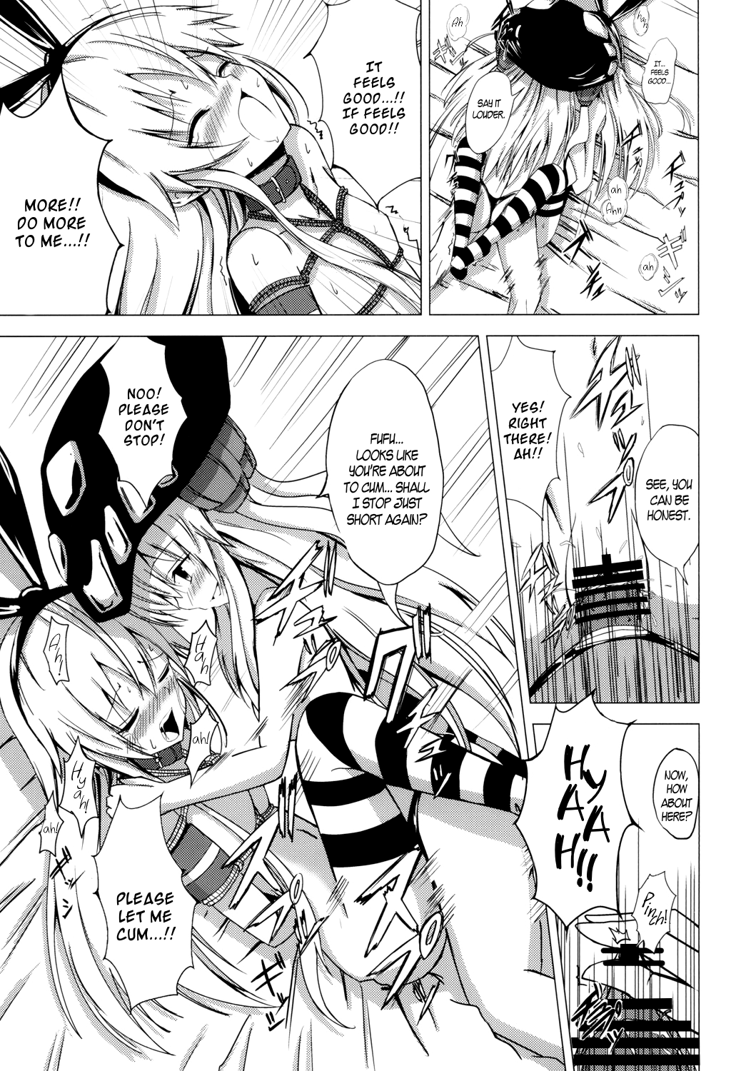 Kuubo Wo-Kyuu-chan no Shimakaze Yuri Dorei Choukyou ~3P Choukyou Hen~ Chapter 2 - page 18