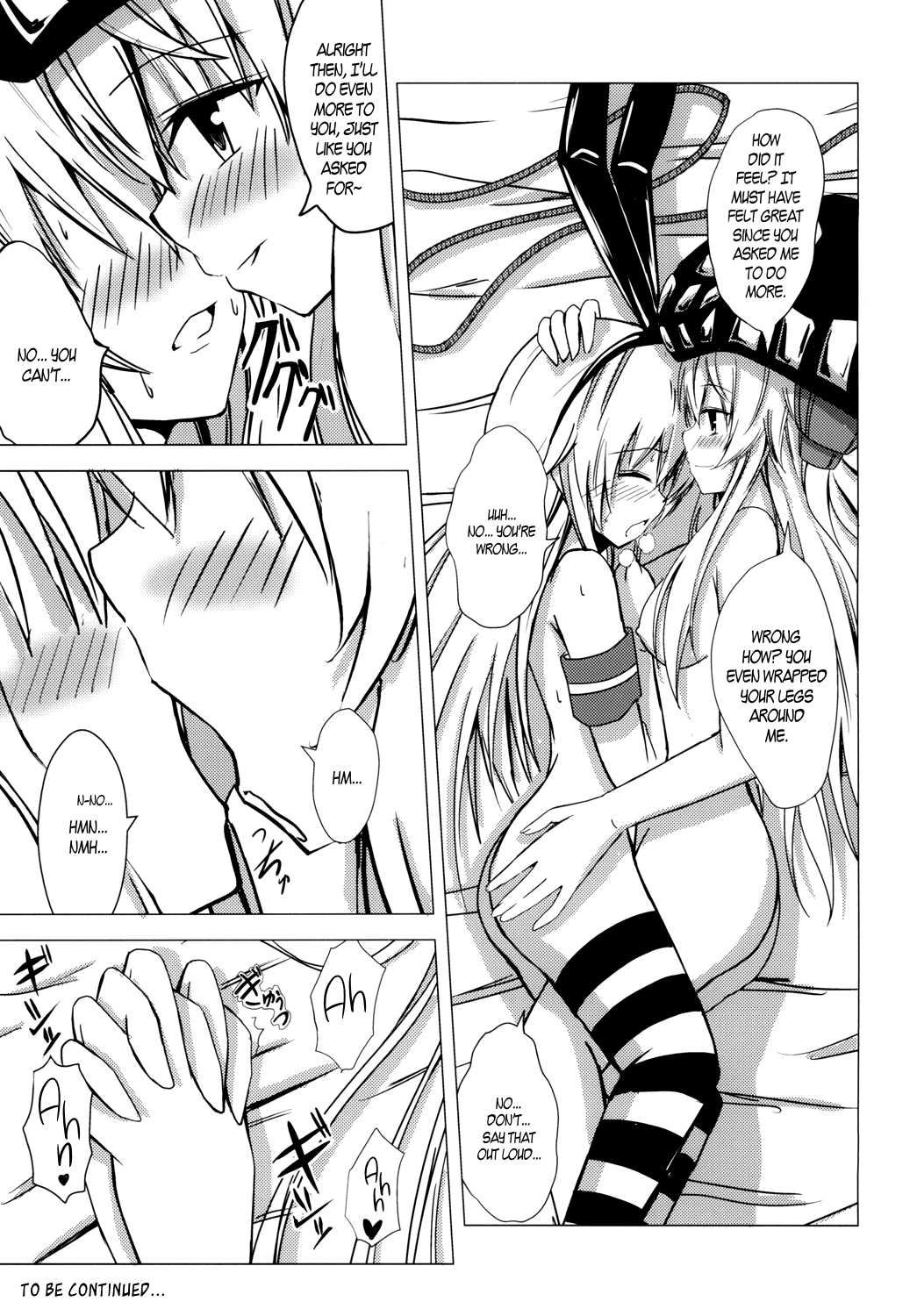 Kuubo Wo-Kyuu-chan no Shimakaze Yuri Dorei Choukyou ~3P Choukyou Hen~ Chapter 2 - page 20