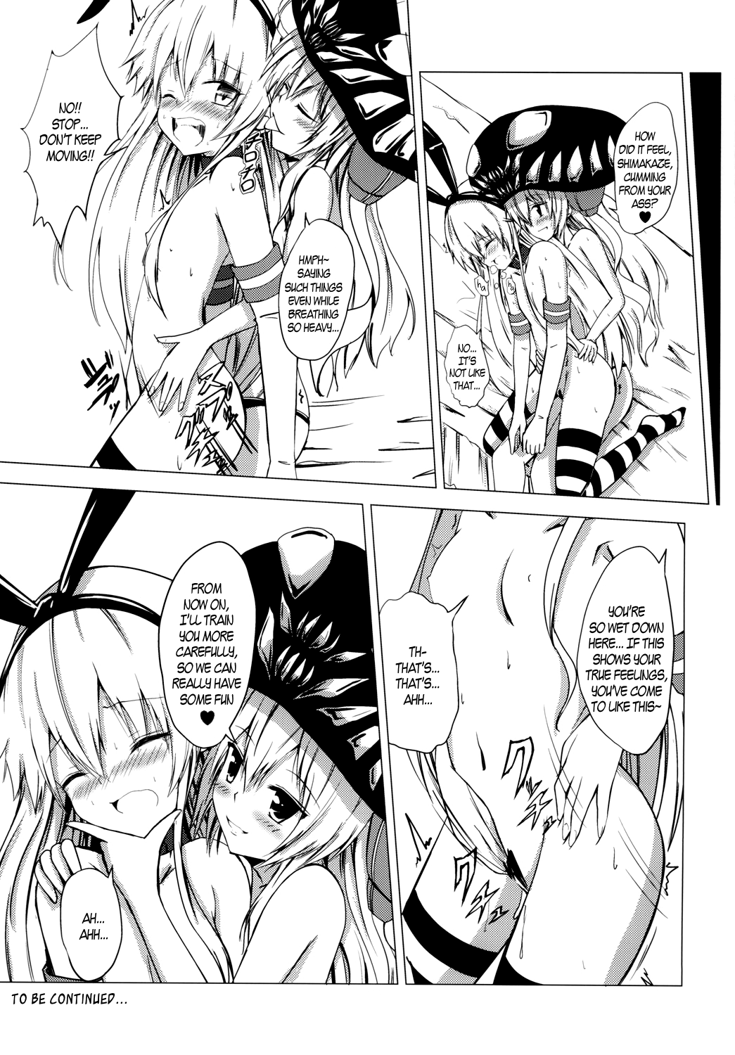 Kuubo Wo-Kyuu-chan no Shimakaze Yuri Dorei Choukyou ~3P Choukyou Hen~ Chapter 3 - page 20