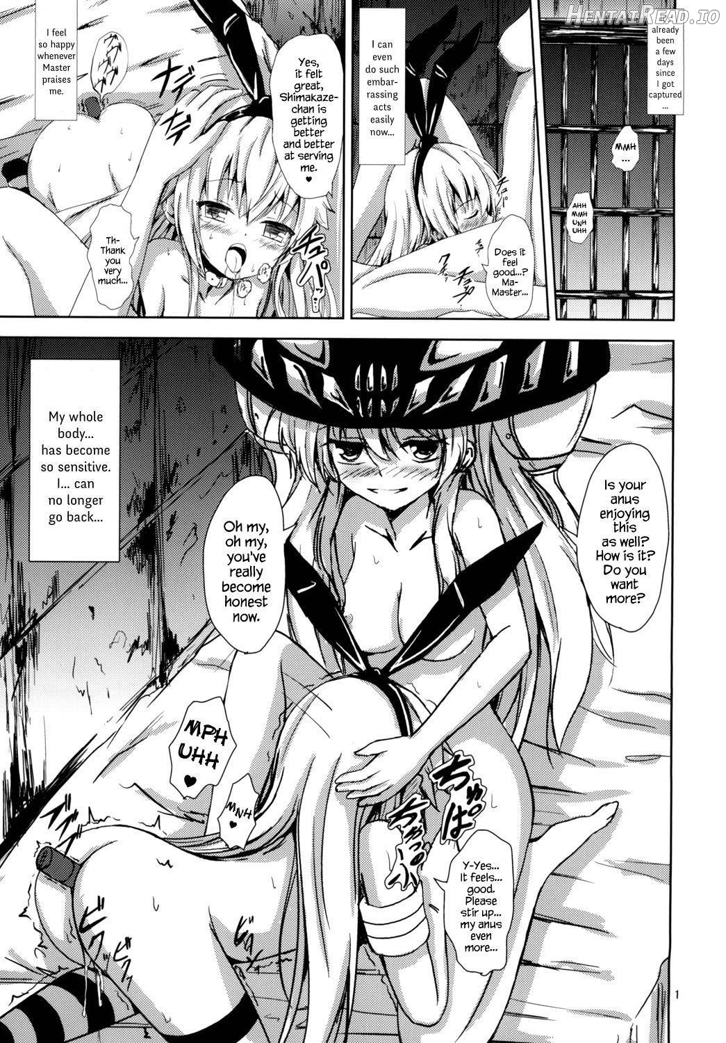 Kuubo Wo-Kyuu-chan no Shimakaze Yuri Dorei Choukyou ~3P Choukyou Hen~ Chapter 4 - page 2