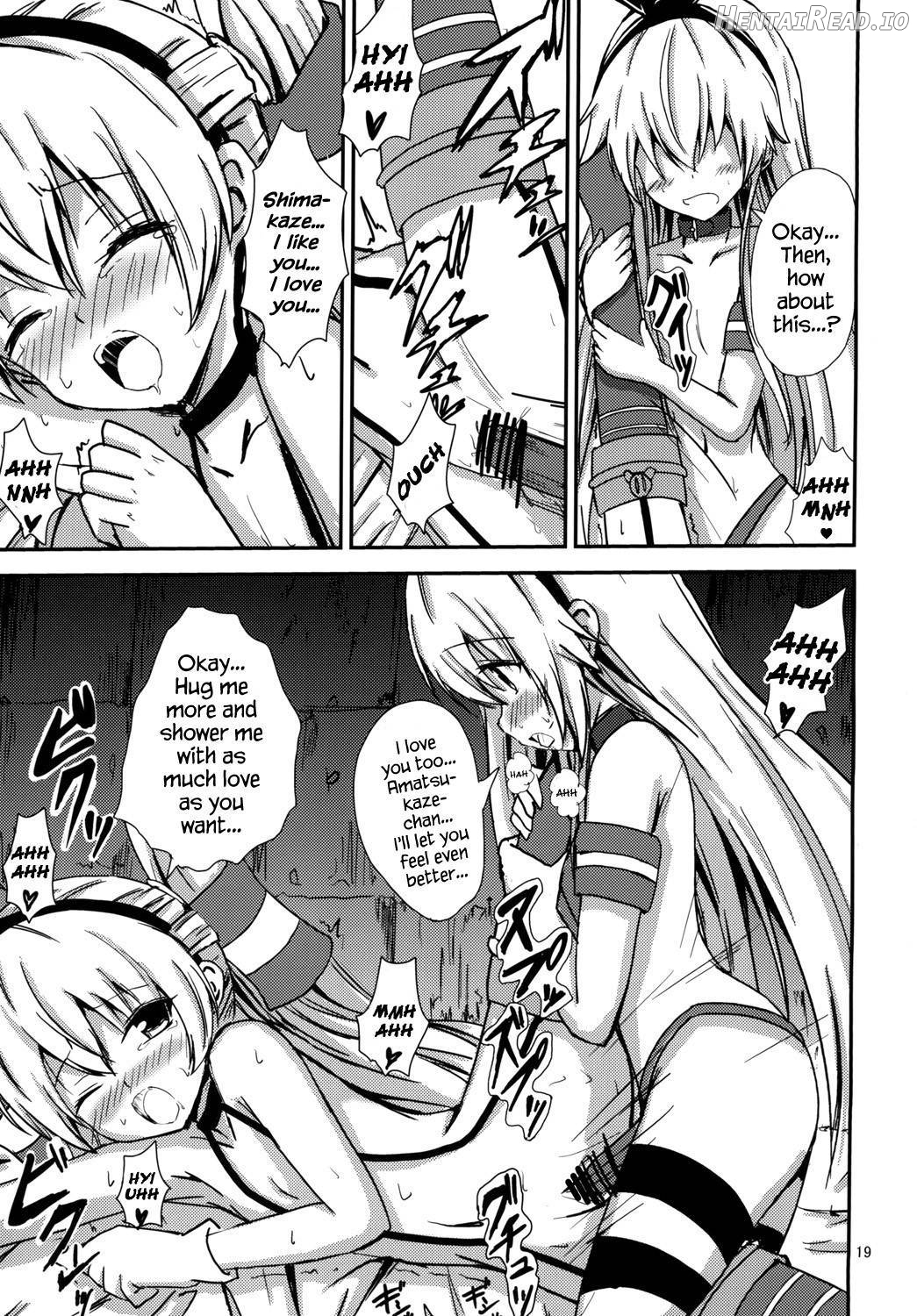 Kuubo Wo-Kyuu-chan no Shimakaze Yuri Dorei Choukyou ~3P Choukyou Hen~ Chapter 4 - page 20