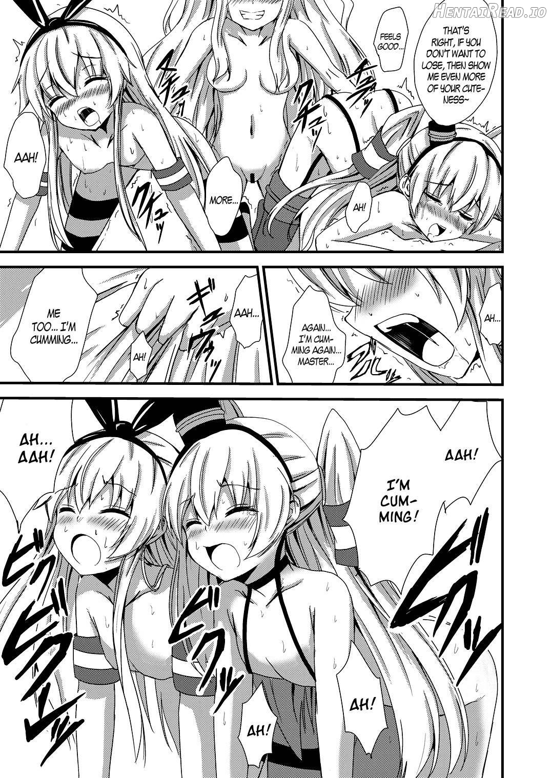 Kuubo Wo-Kyuu-chan no Shimakaze Yuri Dorei Choukyou ~3P Choukyou Hen~ Chapter 5 - page 6