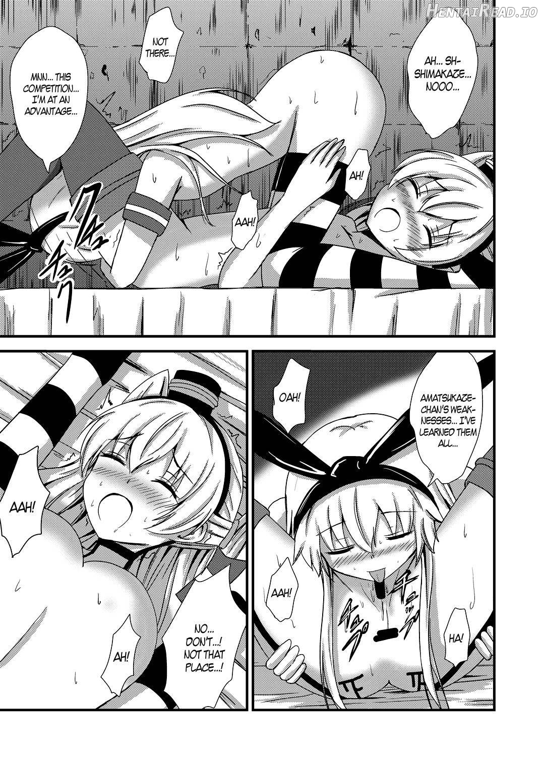 Kuubo Wo-Kyuu-chan no Shimakaze Yuri Dorei Choukyou ~3P Choukyou Hen~ Chapter 5 - page 8