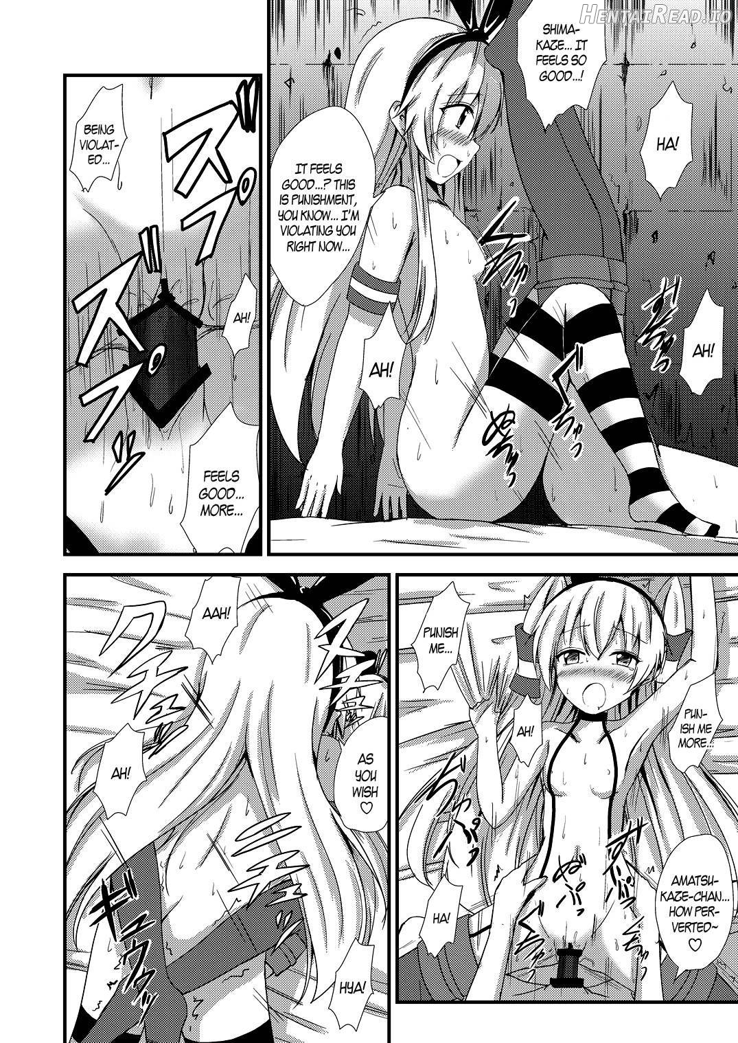 Kuubo Wo-Kyuu-chan no Shimakaze Yuri Dorei Choukyou ~3P Choukyou Hen~ Chapter 5 - page 15