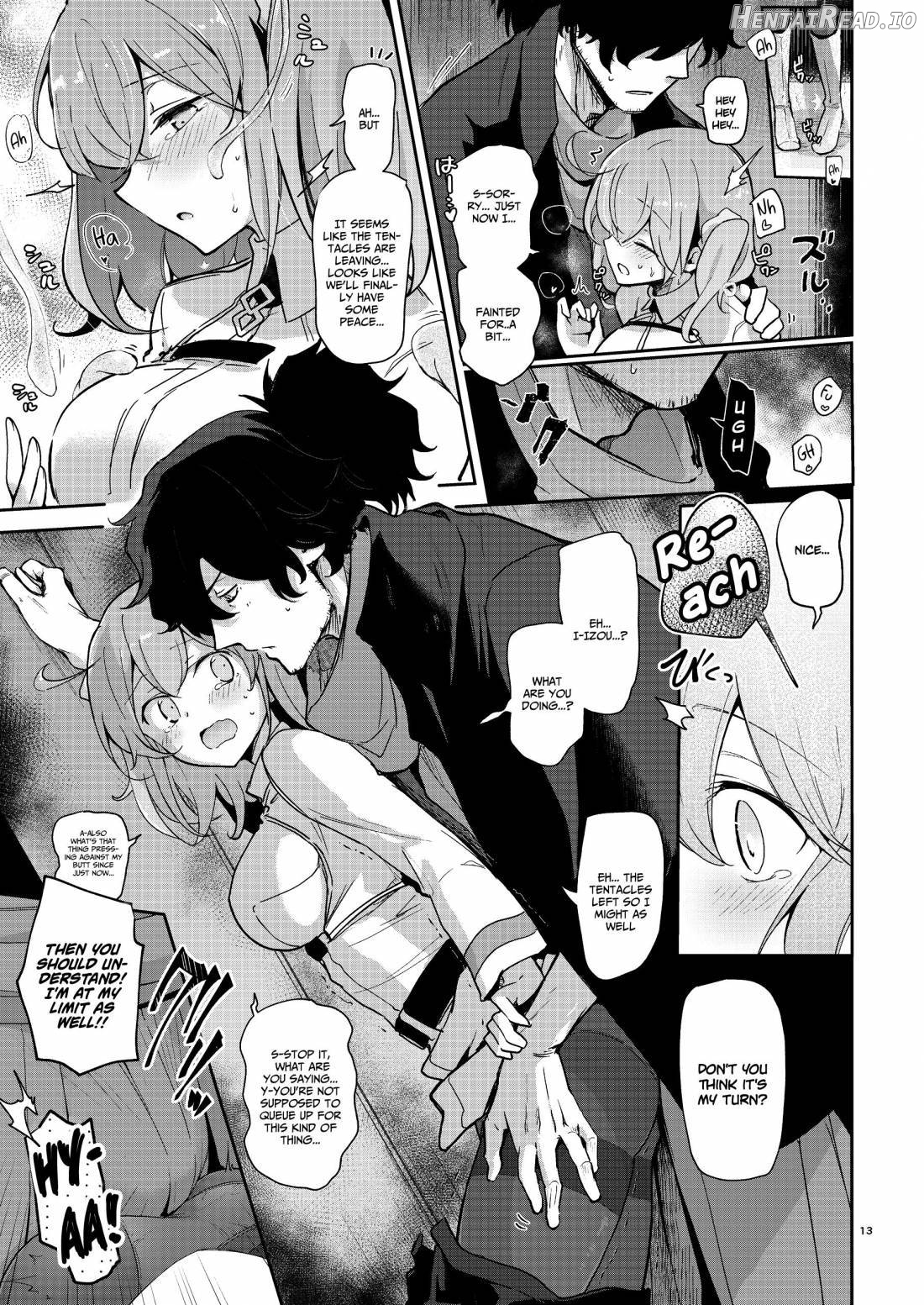 Heisho Micchaku Trap-chuu ni Enkaku Shokushu ni Ijirarete Hakonai ga Kanzen ni Ecchi na Kuuki ni Nacchaimashita Chapter 1 - page 10