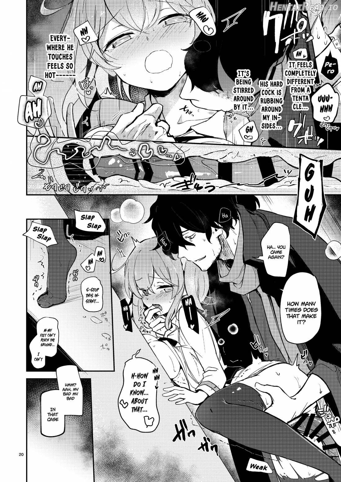 Heisho Micchaku Trap-chuu ni Enkaku Shokushu ni Ijirarete Hakonai ga Kanzen ni Ecchi na Kuuki ni Nacchaimashita Chapter 1 - page 17