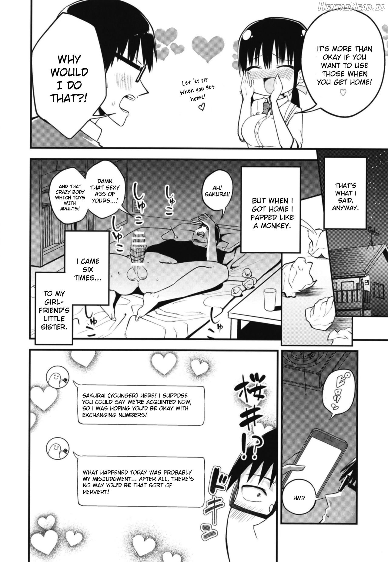 Kanojo no Imouto ga Kyonyuu Miniskirt JK de Koakuma-kei Chapter 1 - page 9