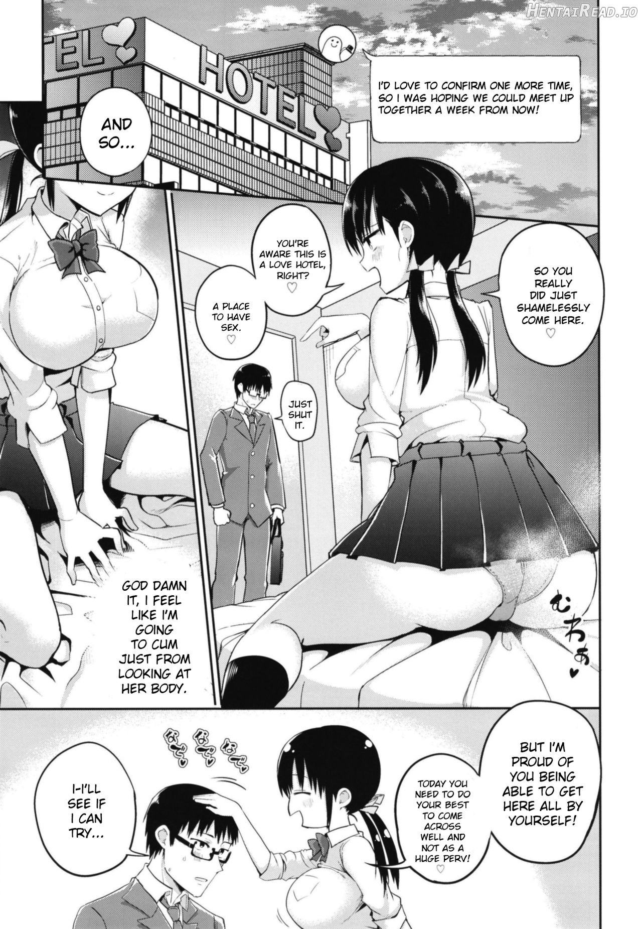 Kanojo no Imouto ga Kyonyuu Miniskirt JK de Koakuma-kei Chapter 1 - page 10