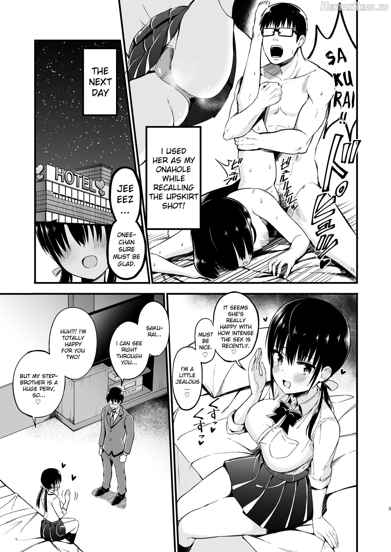 Kanojo no Imouto ga Kyonyuu Miniskirt JK de Koakuma-kei Chapter 3 - page 4