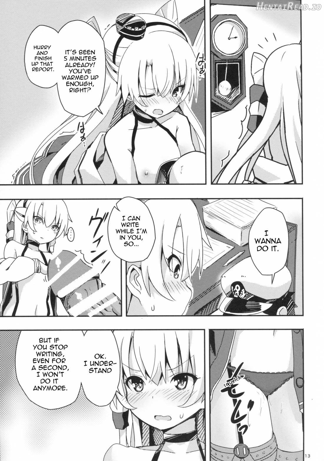 Amatsukaze to Tetsuya de H shinagara Houkokusho Chapter 1 - page 12