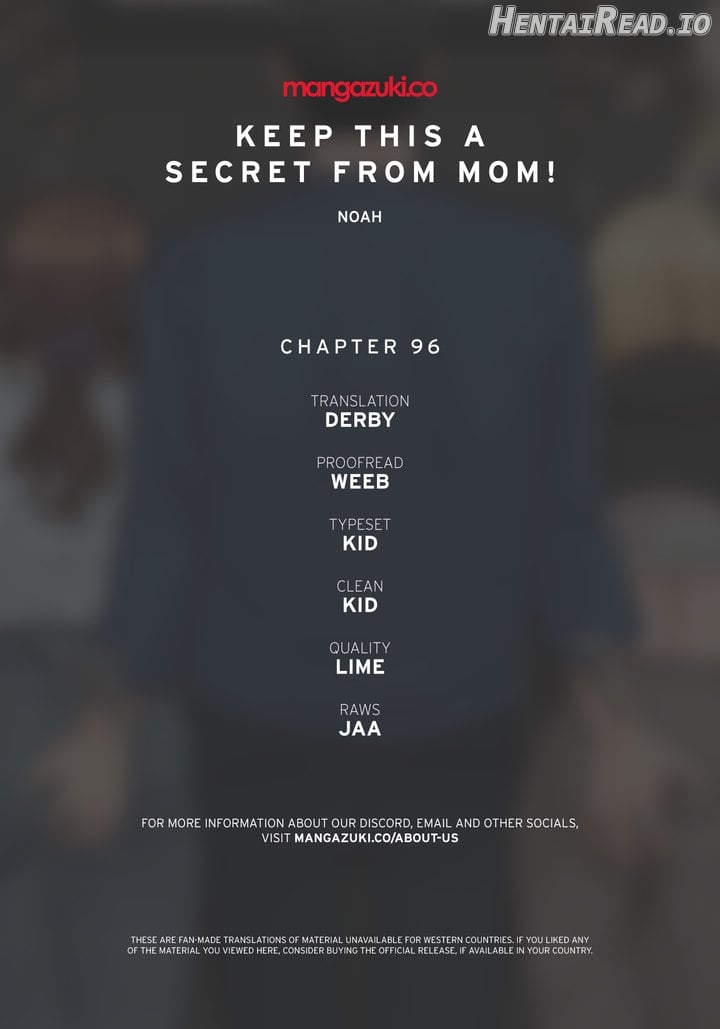 Keep This A Secret From Mom Chapter 96 - page 1