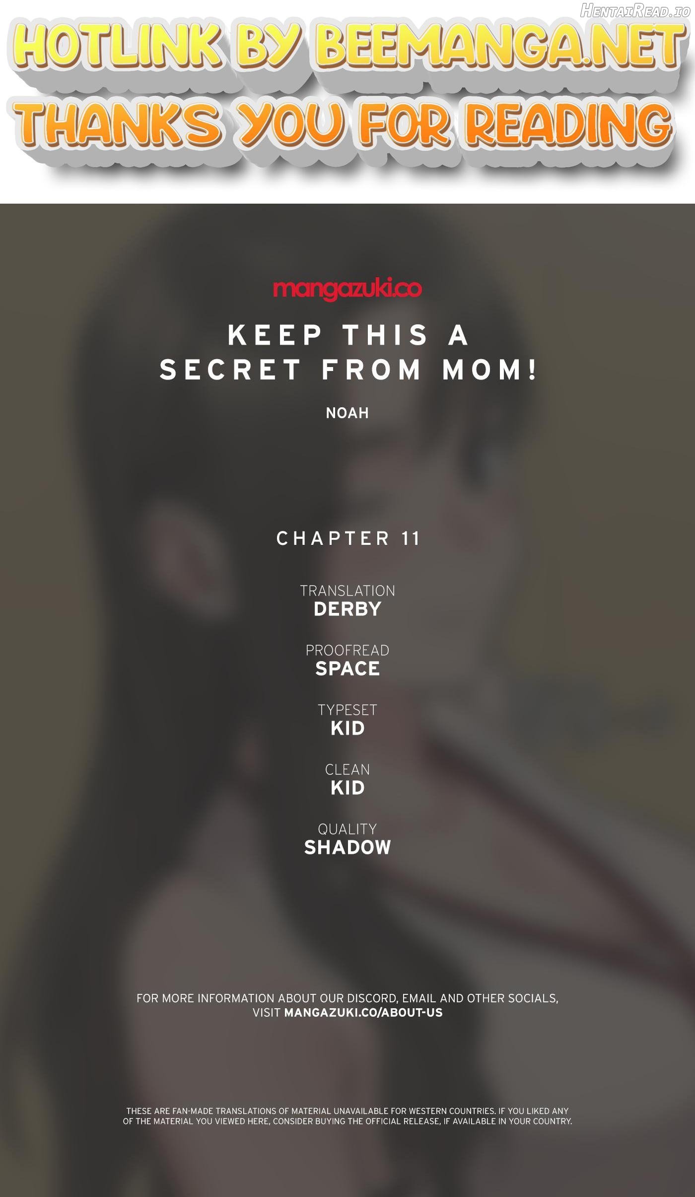 Keep This A Secret From Mom Chapter 11 - page 1