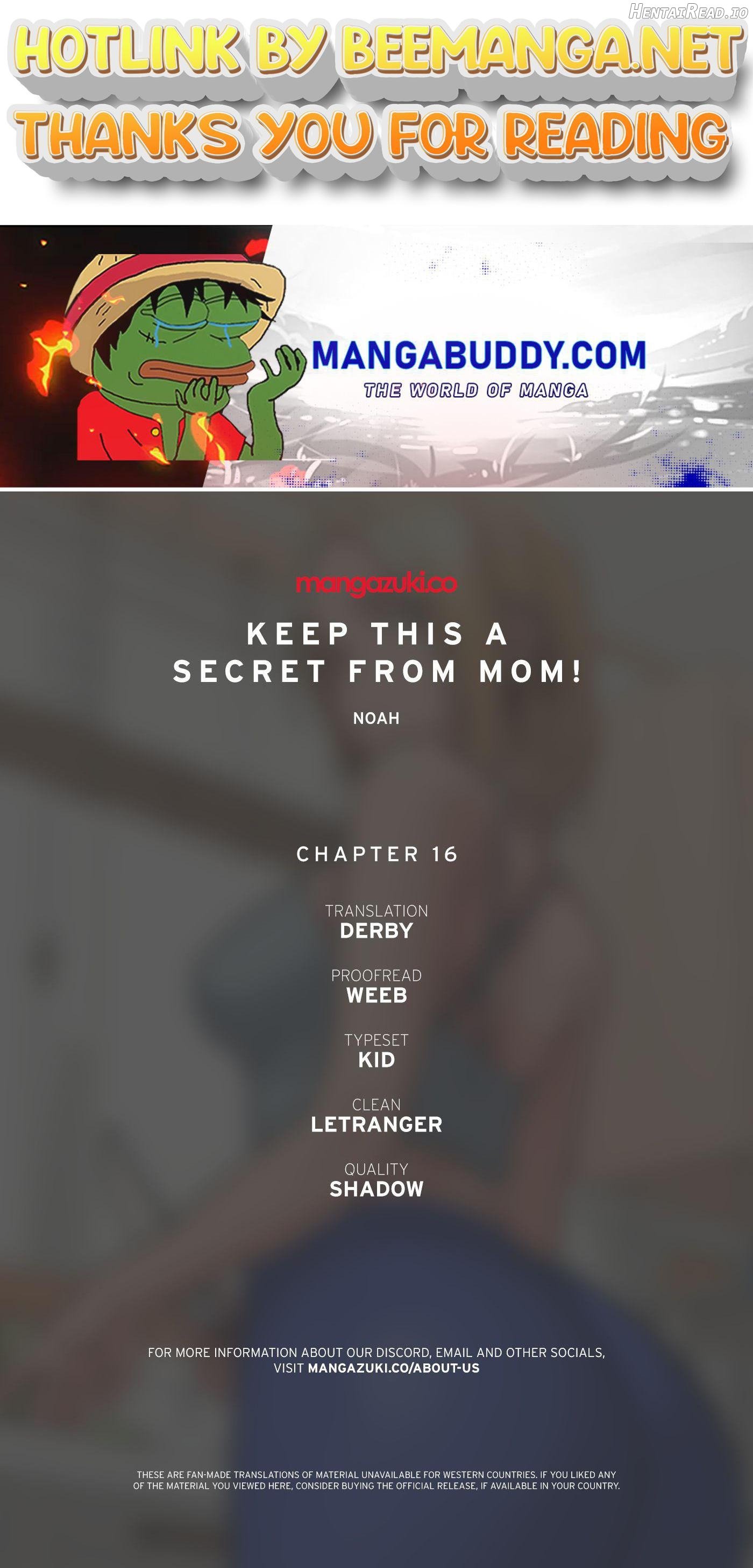 Keep This A Secret From Mom Chapter 16 - page 1