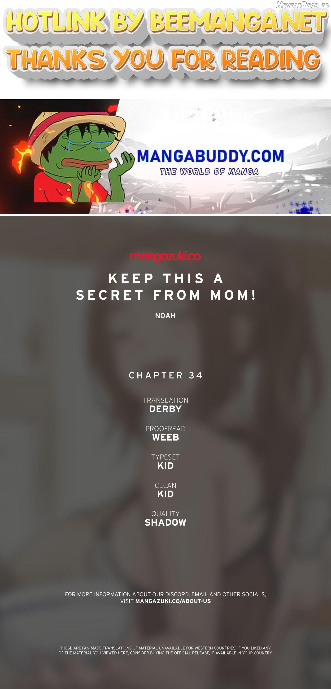 Keep This A Secret From Mom Chapter 34 - page 1