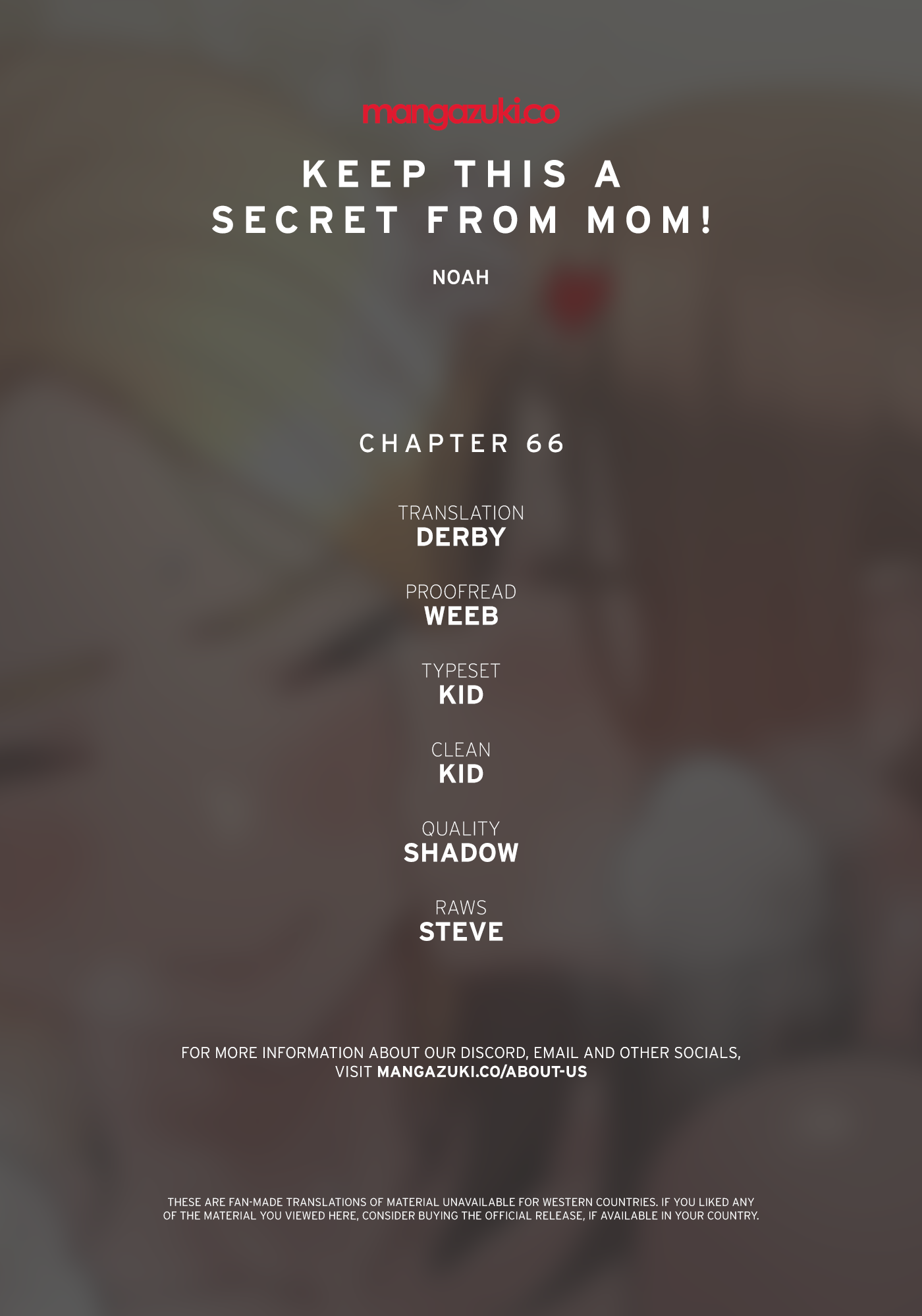 Keep This A Secret From Mom Chapter 66 - page 1