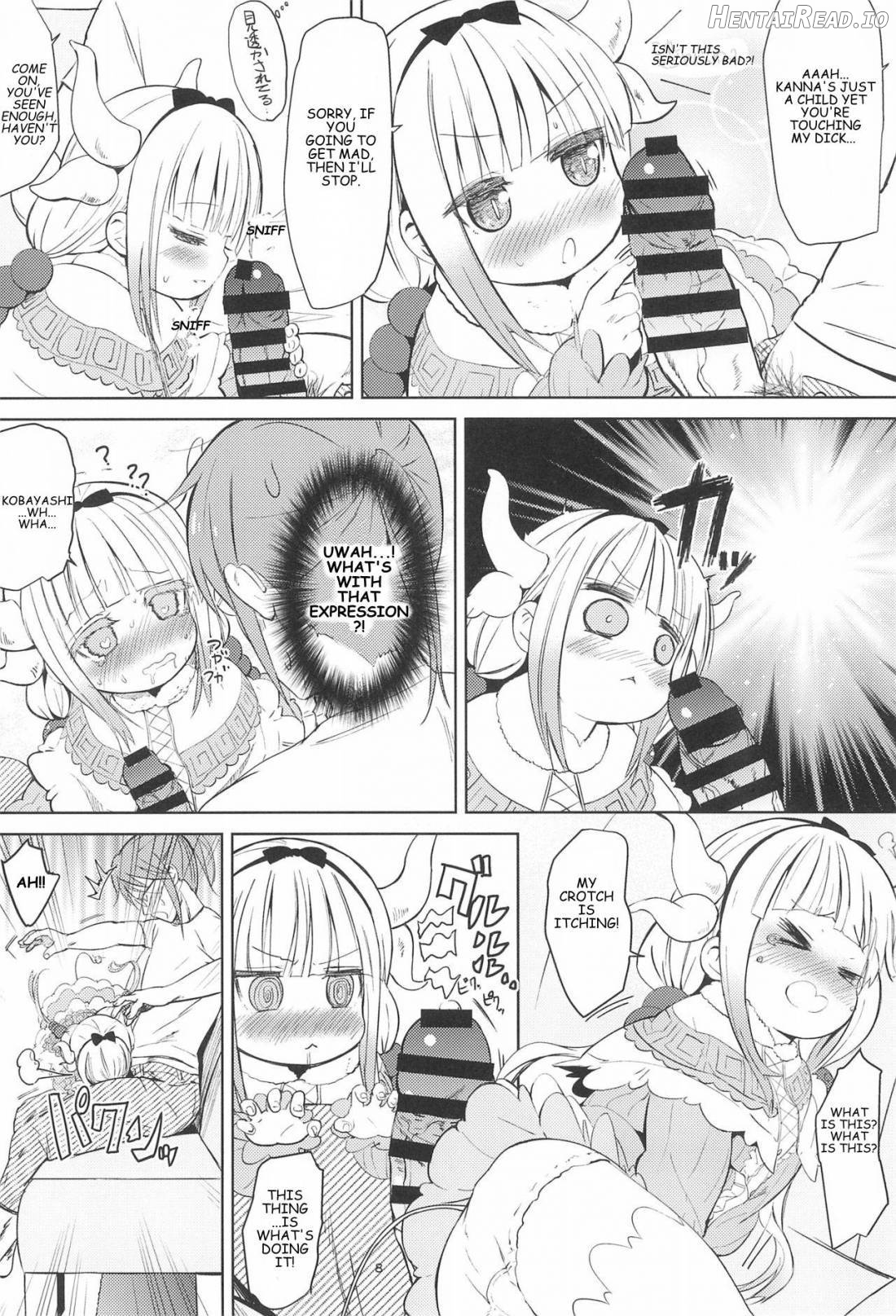 Kobayashi-san-chinpo no Maid Dragon Chapter 1 - page 7