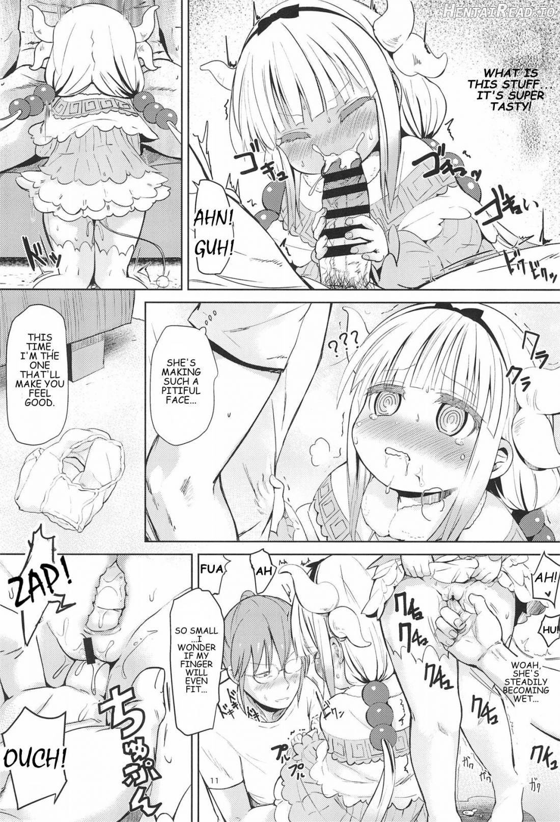 Kobayashi-san-chinpo no Maid Dragon Chapter 1 - page 10