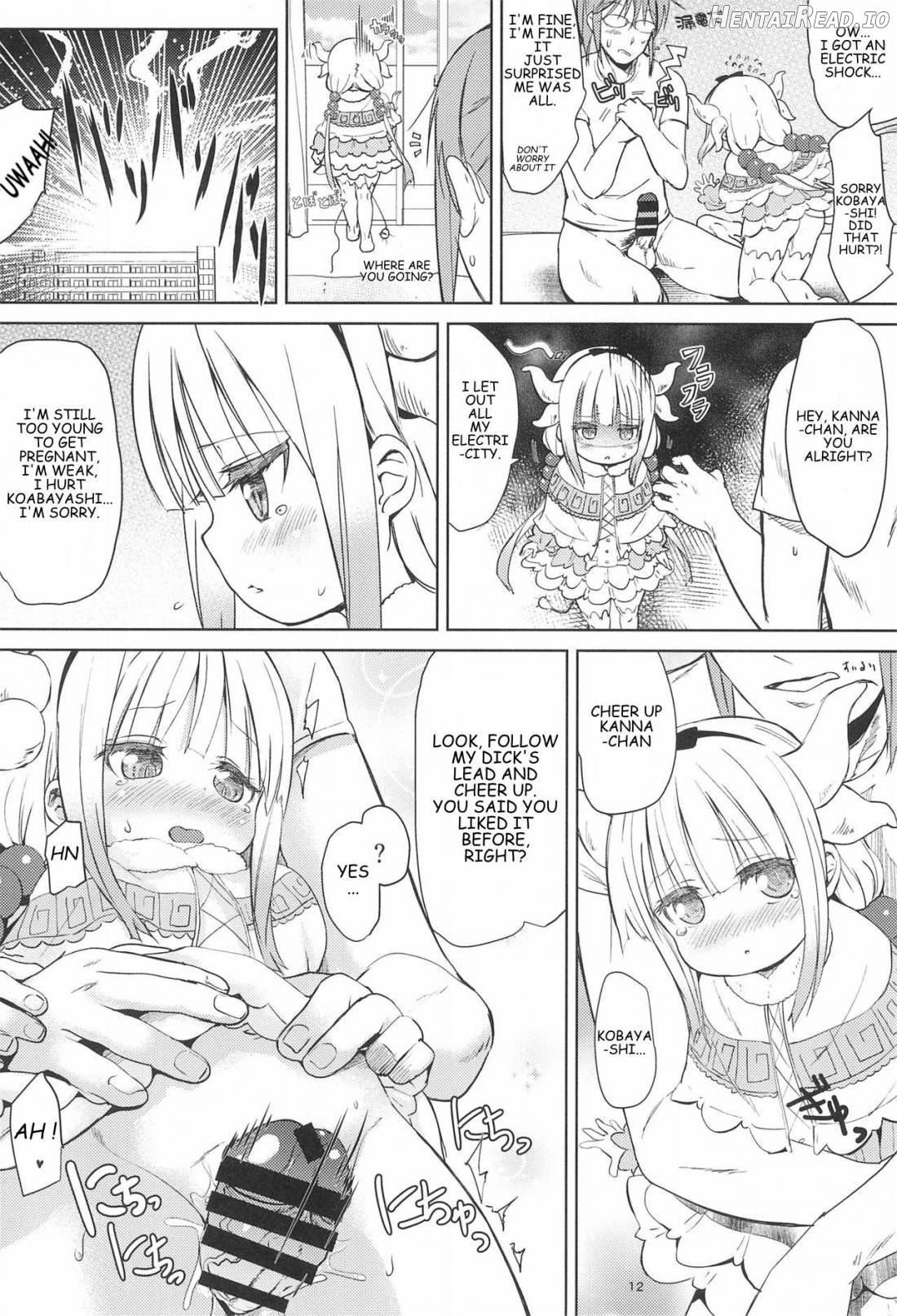 Kobayashi-san-chinpo no Maid Dragon Chapter 1 - page 11