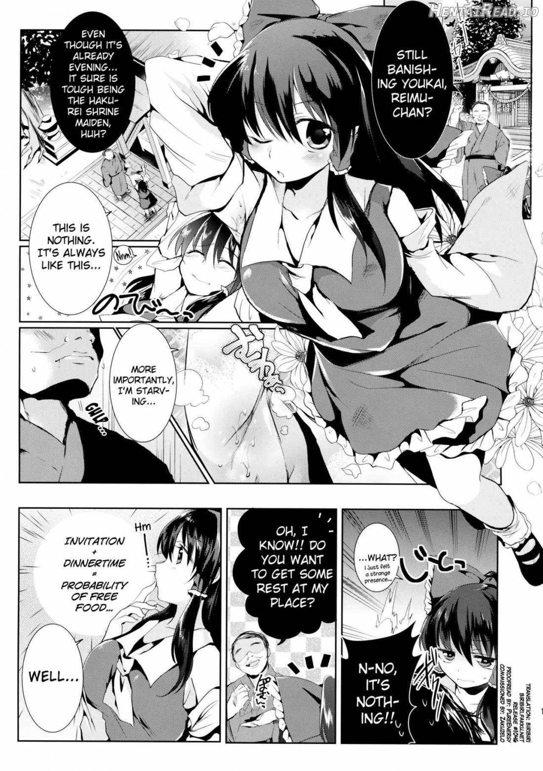 Kusuguri Ryoujoku Reimu-chan Chapter 1 - page 2